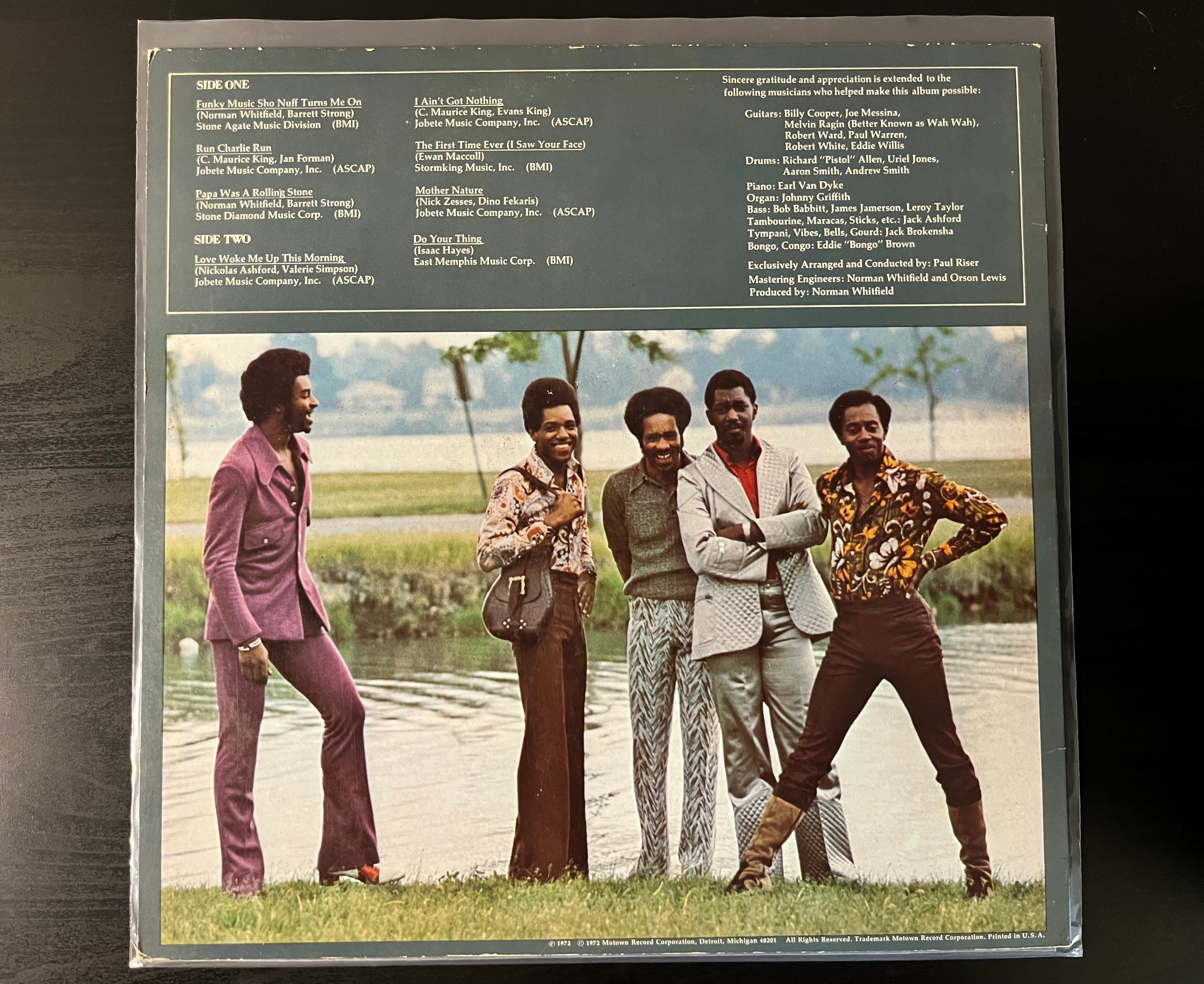 All Directions (1972) - The Temptations G 962L, G962L