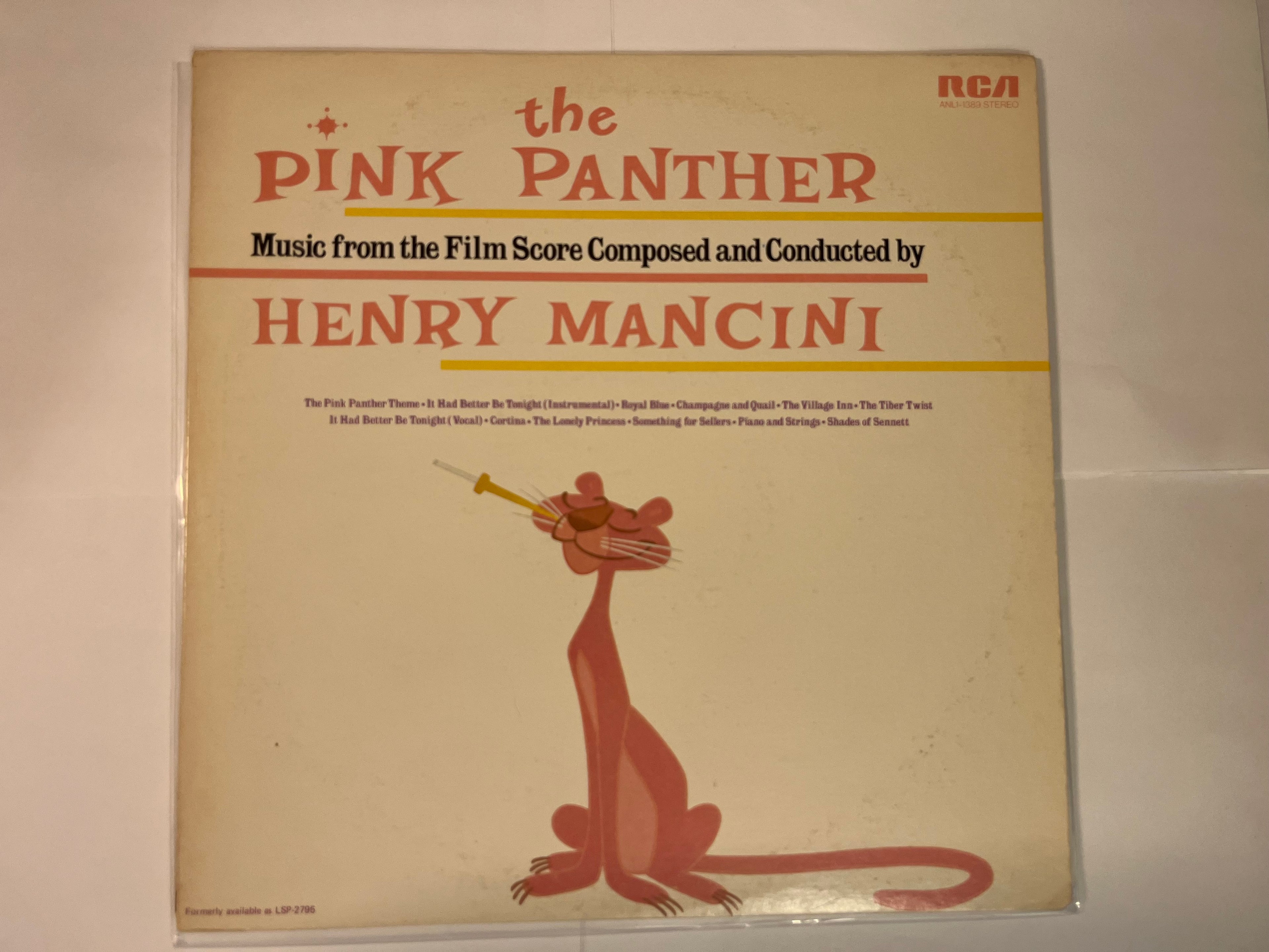 The Pink Panther (Music From The Film Score) (1973) - Henry Mancini ANL1-1389
