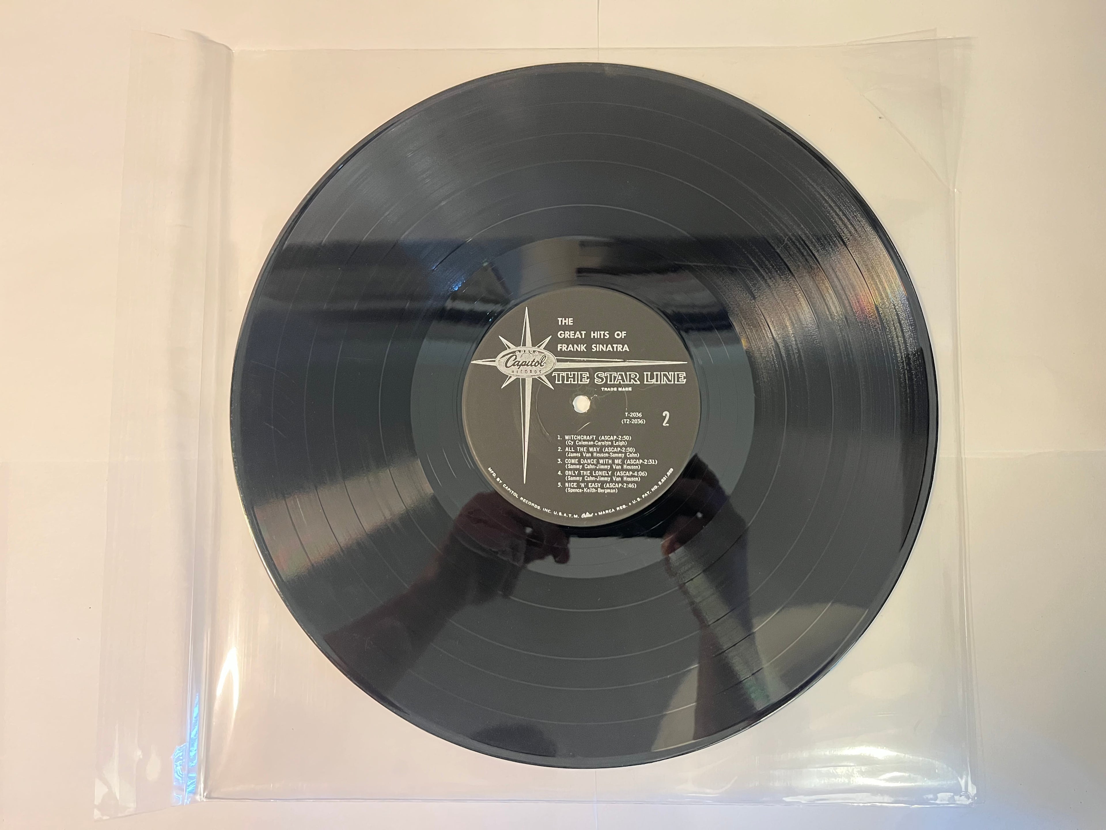 The Great Hits Of Frank Sinatra (1964) - Frank Sinatra T 2036, T-2036