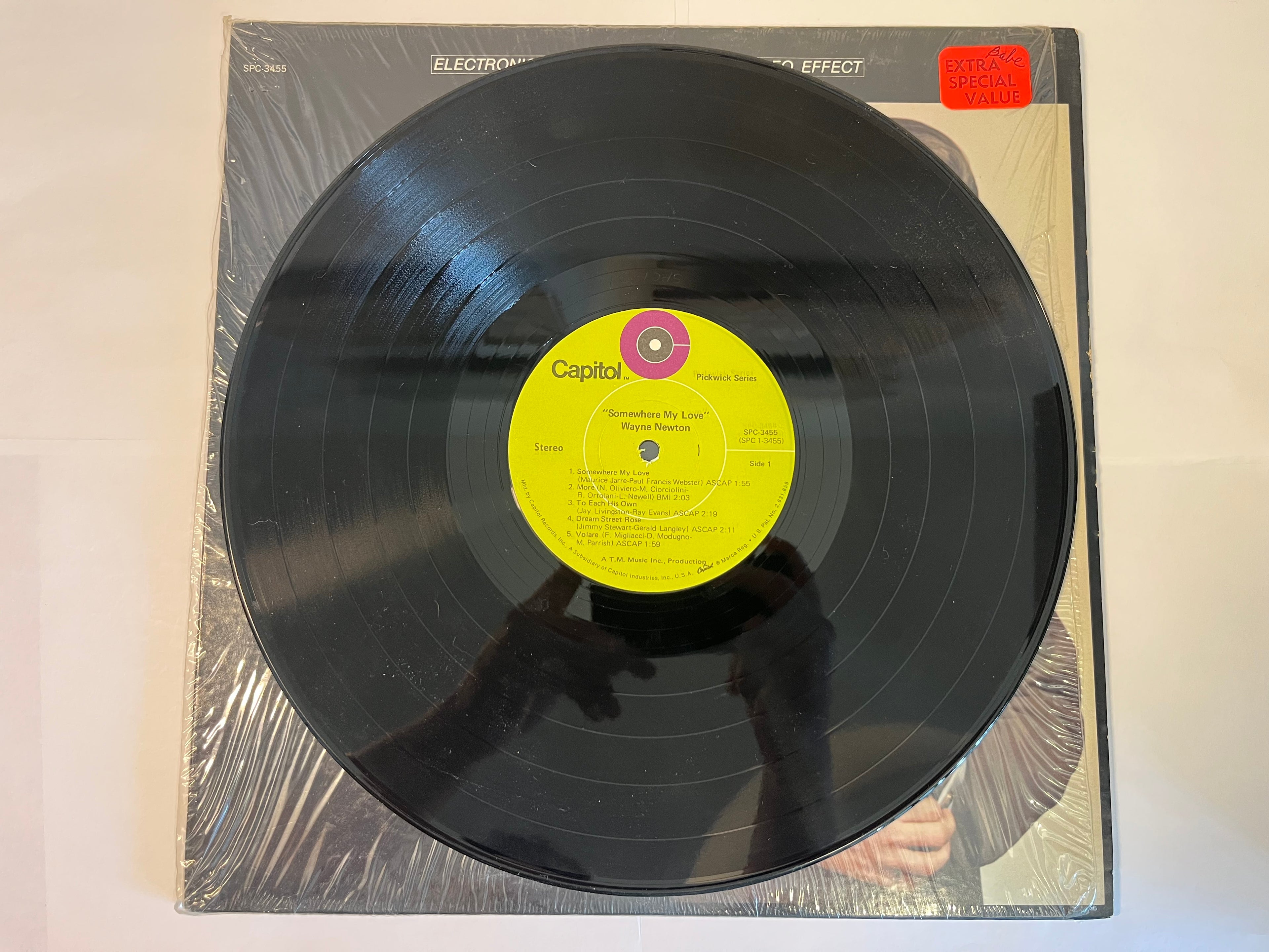 Somewhere My Love - Wayne Newton SPC-3455