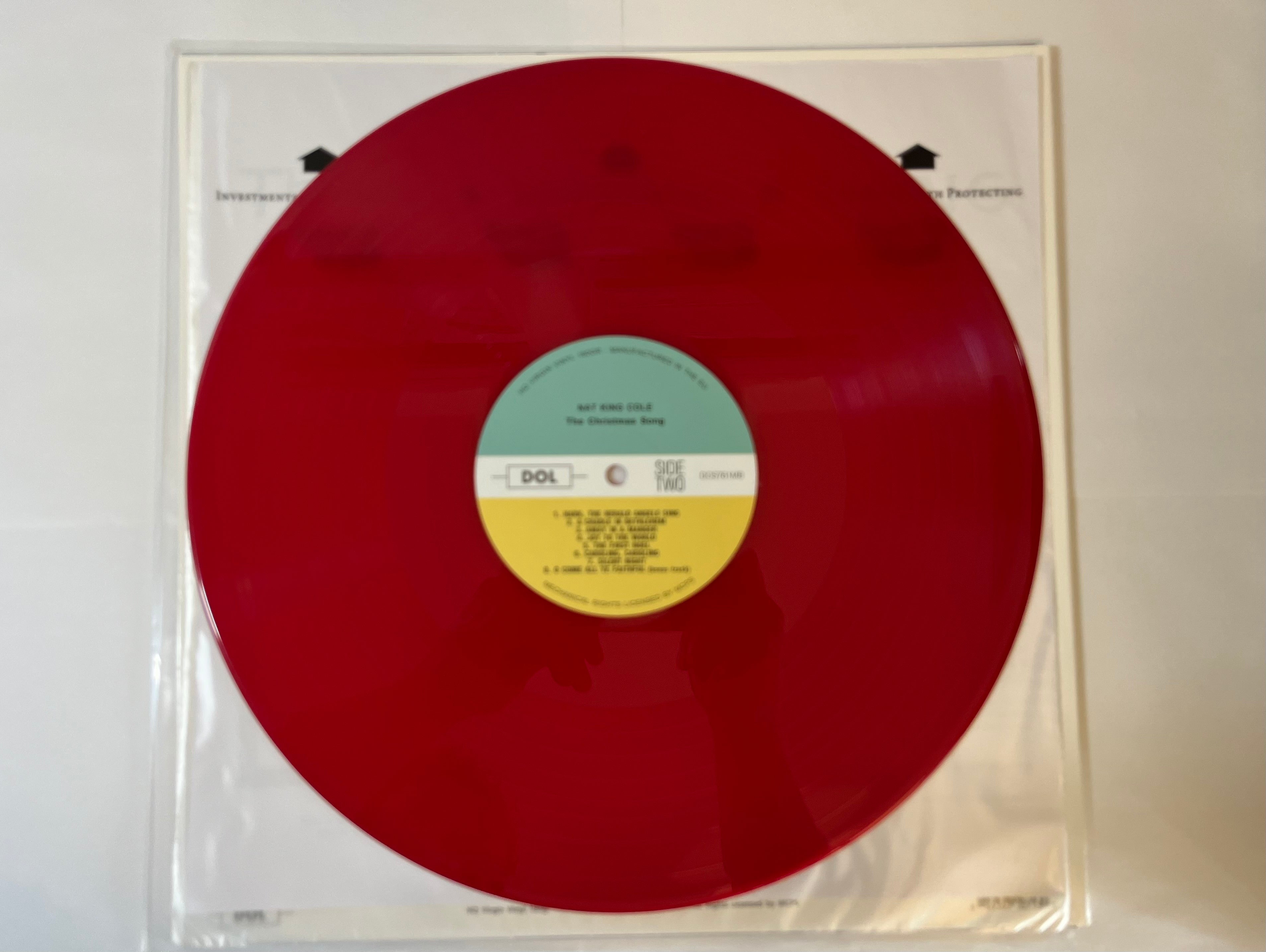 The Christmas Song (2013 Reissue, 180g Red Vinyl) - Nat King Cole DOS761MB