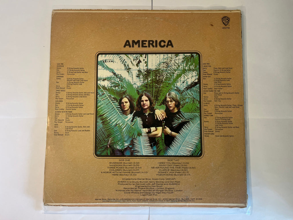 America (1975) - America BS 2576