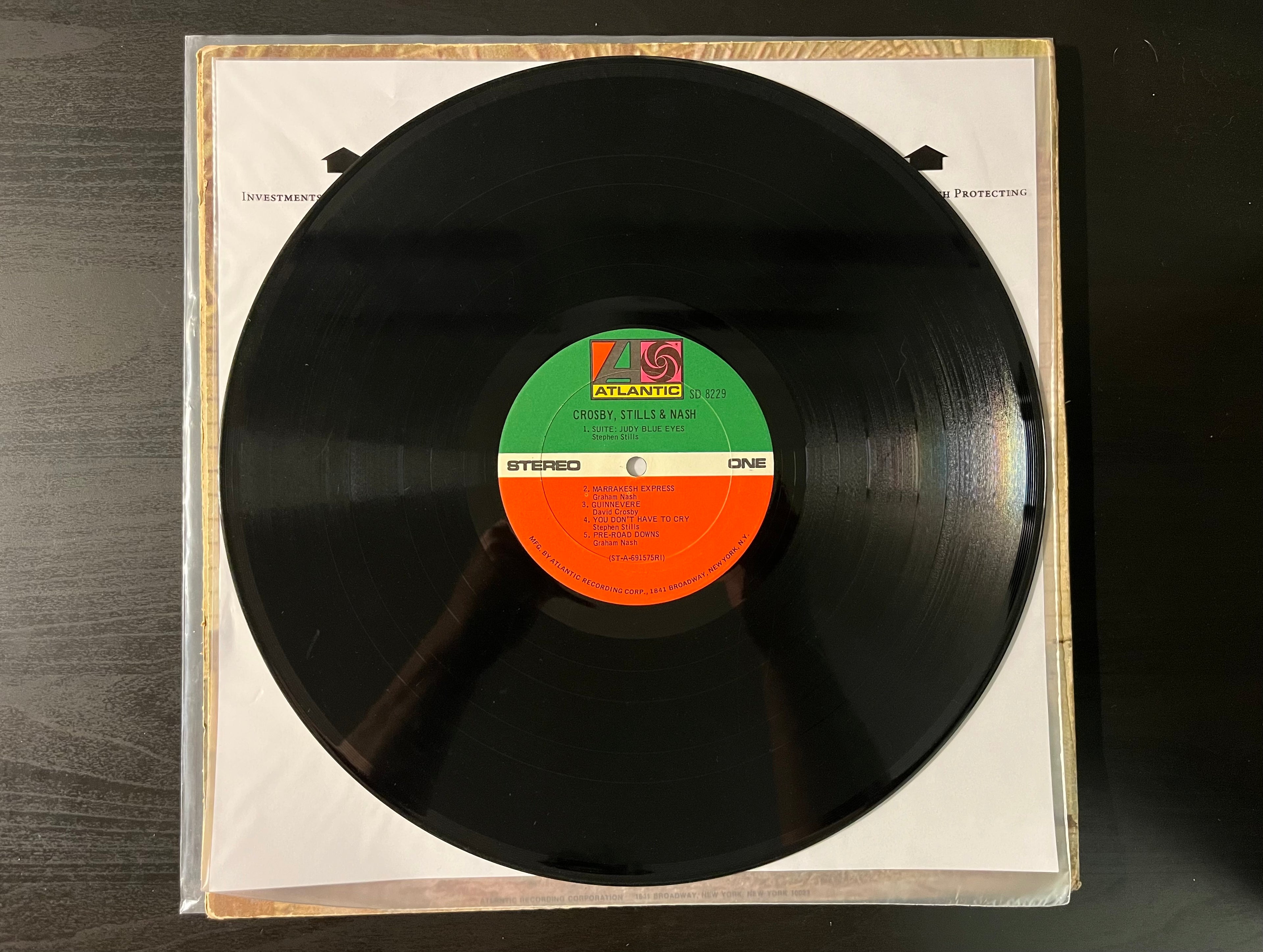 Crosby, Stills & Nash (1969) - Crosby, Stills & Nash SD-8229