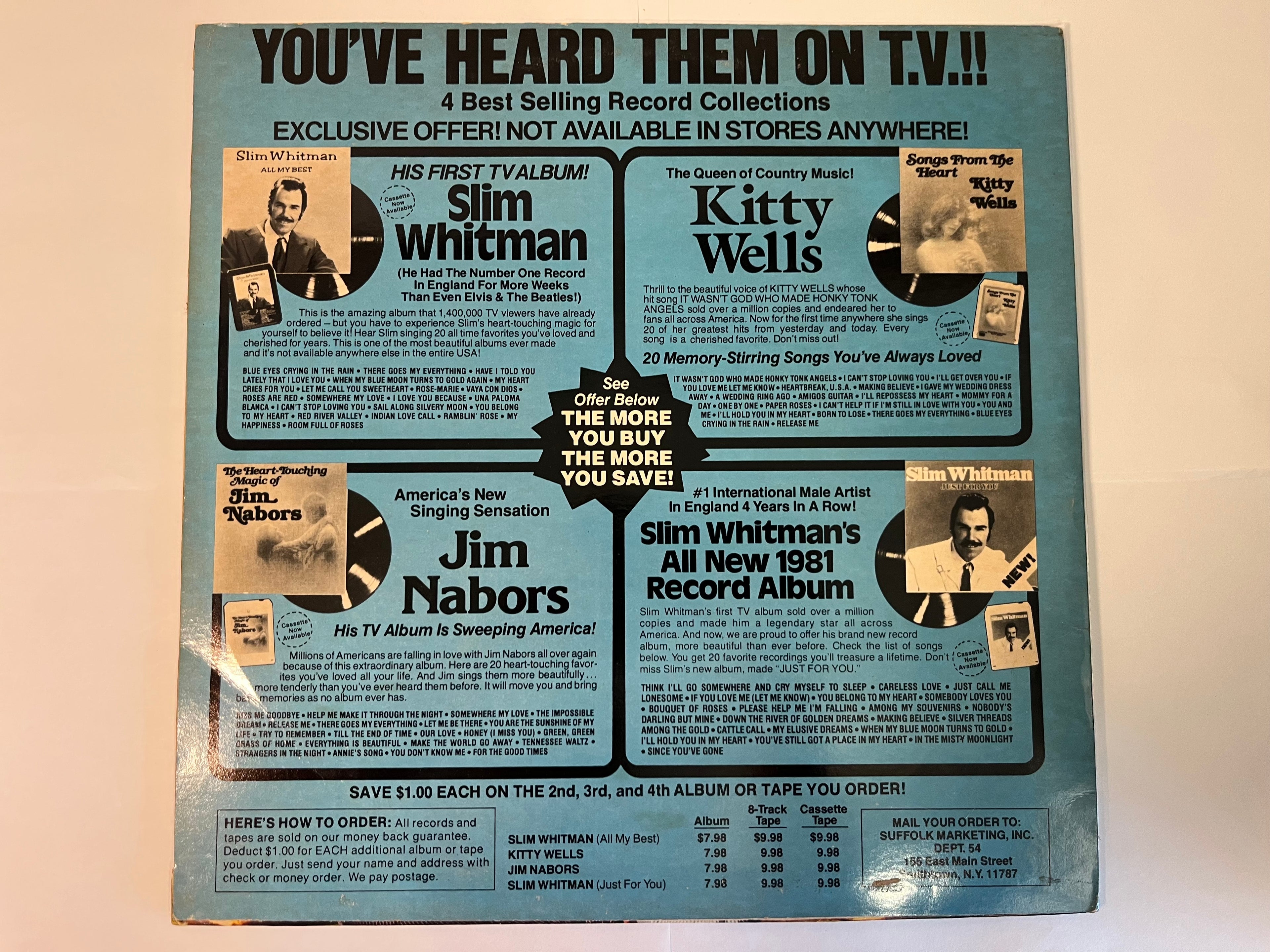 King Of The Road 20 Great Tracks (1981) - Boxcar Willie SMI 1-24-G