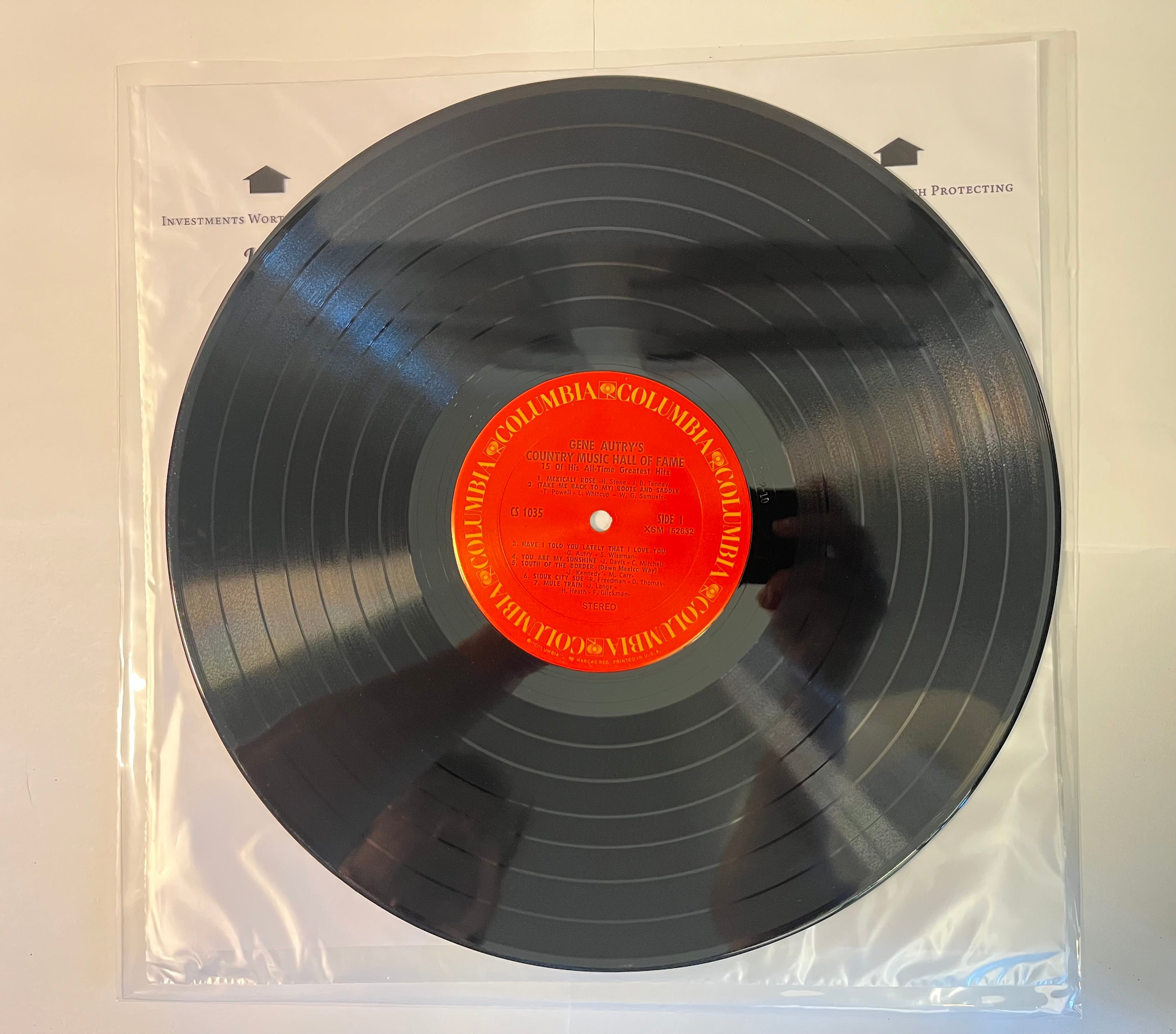 Gene Autry's Country Music Hall Of Fame Album (1970) - Gene Autry CS1035