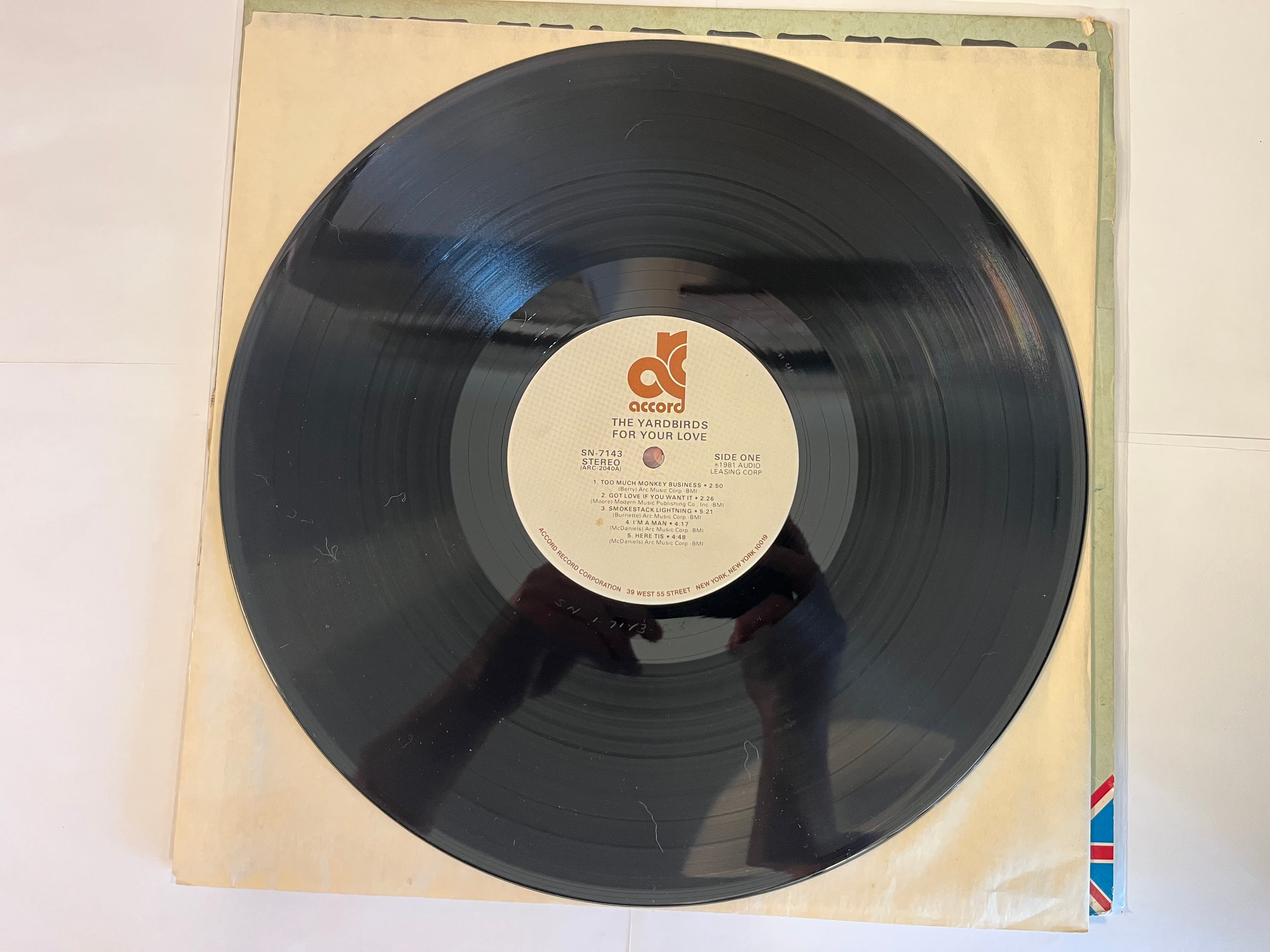 For Your Love (1981) - The Yardbirds SN-7143, ARC-2040