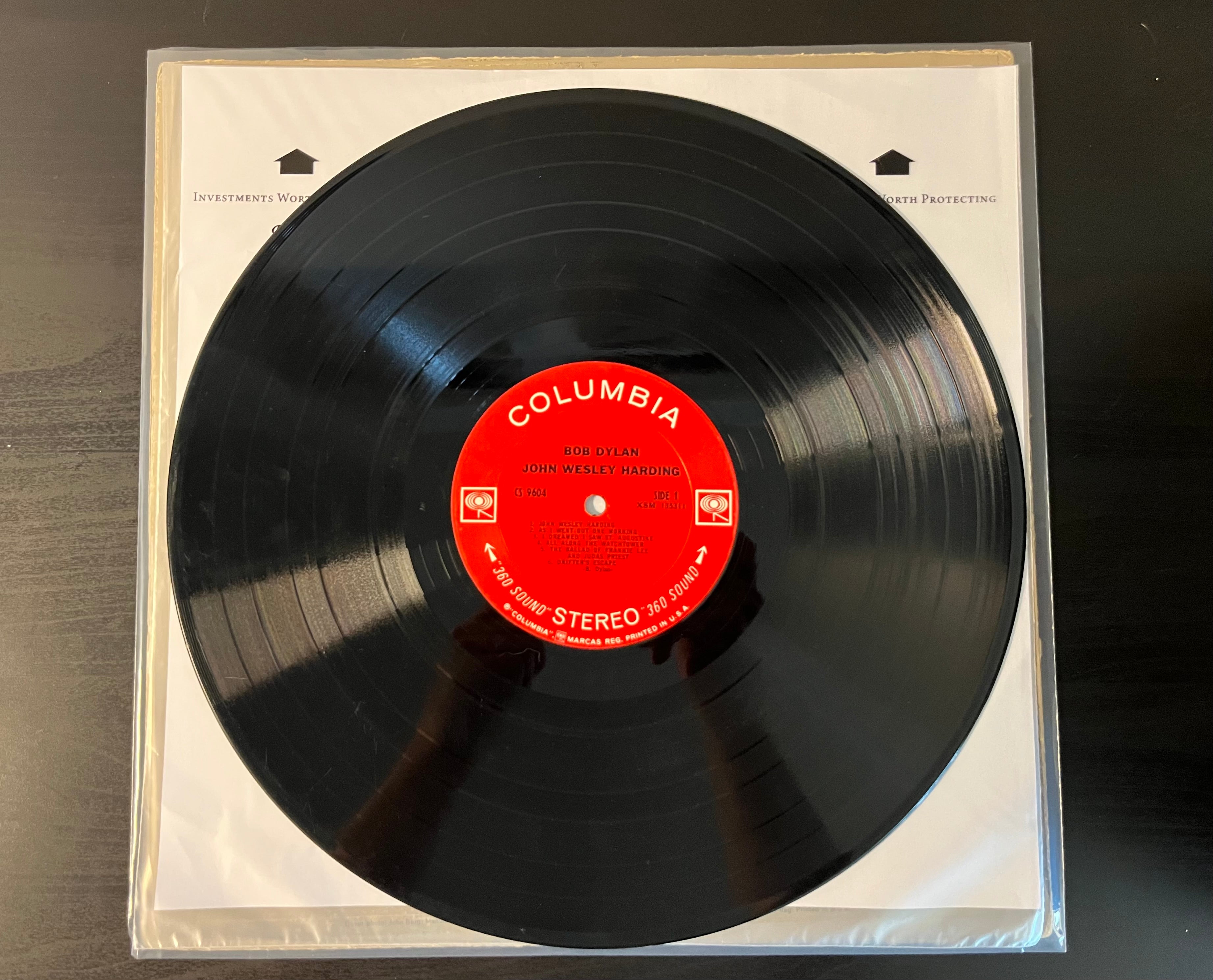 John Wesley Harding (1968) - Bob Dylan CS 9604