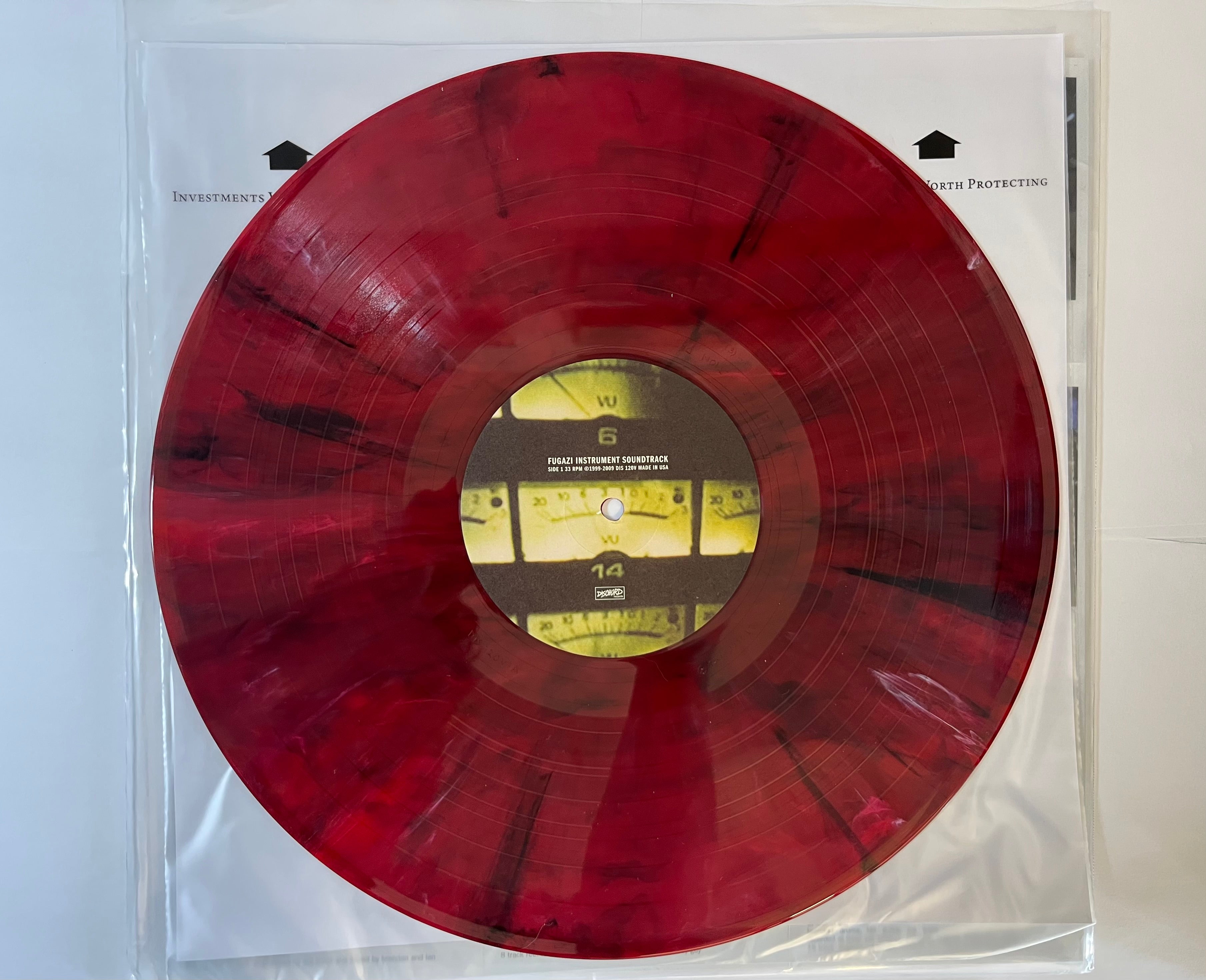 Instrument Soundtrack (2024 Reissue, Red Vinyl) - Fugazi DIS120V