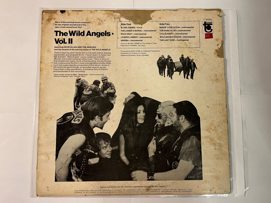 The Wild Angels, Volume II (Original Soundtrack) (1967) - Mike Curb Featuring Davie Allan & The Arrows DT 5056