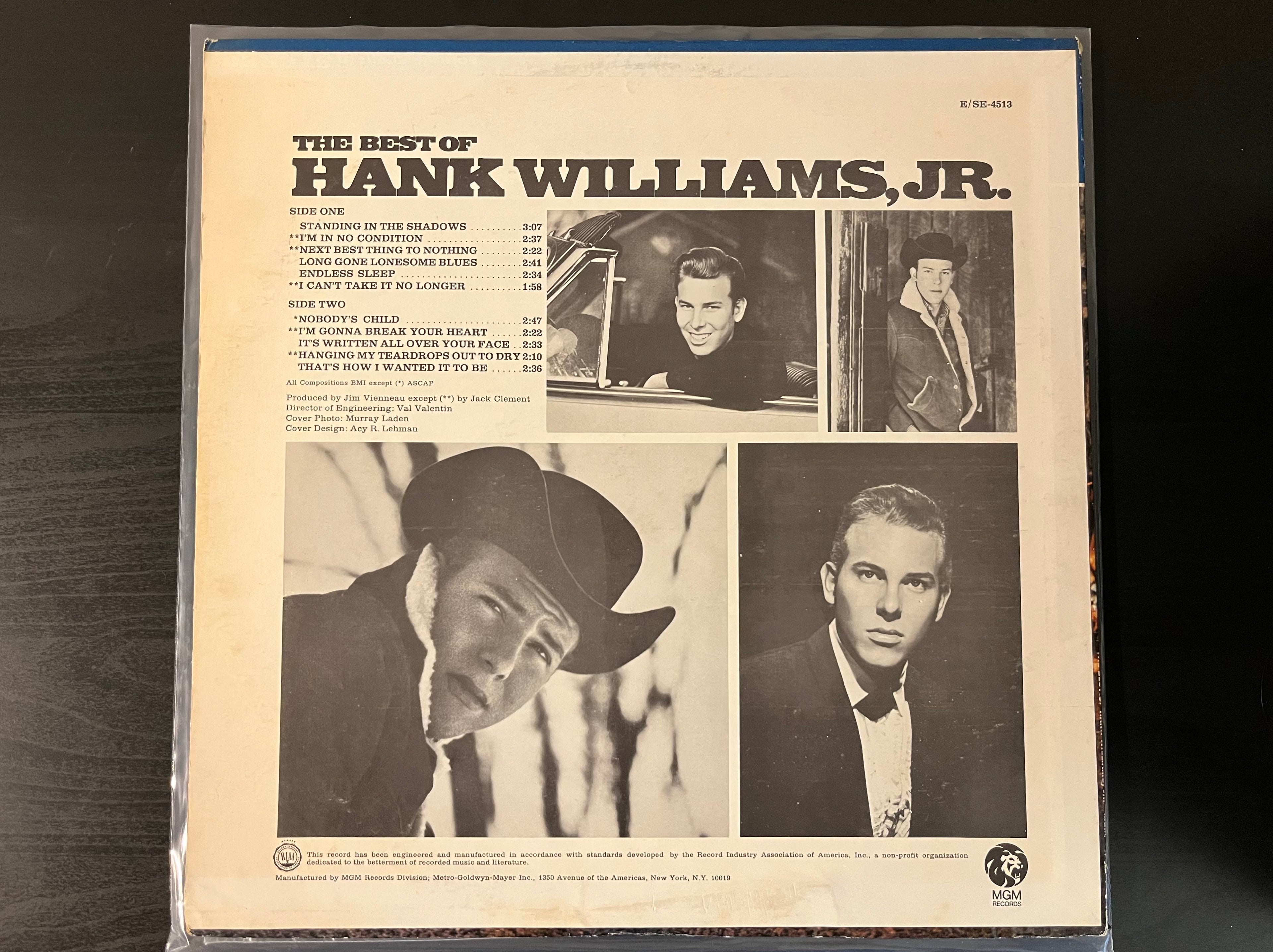 The Best Of Hank Williams, JR. (1967) - Hank Williams, JR.* SE 4513