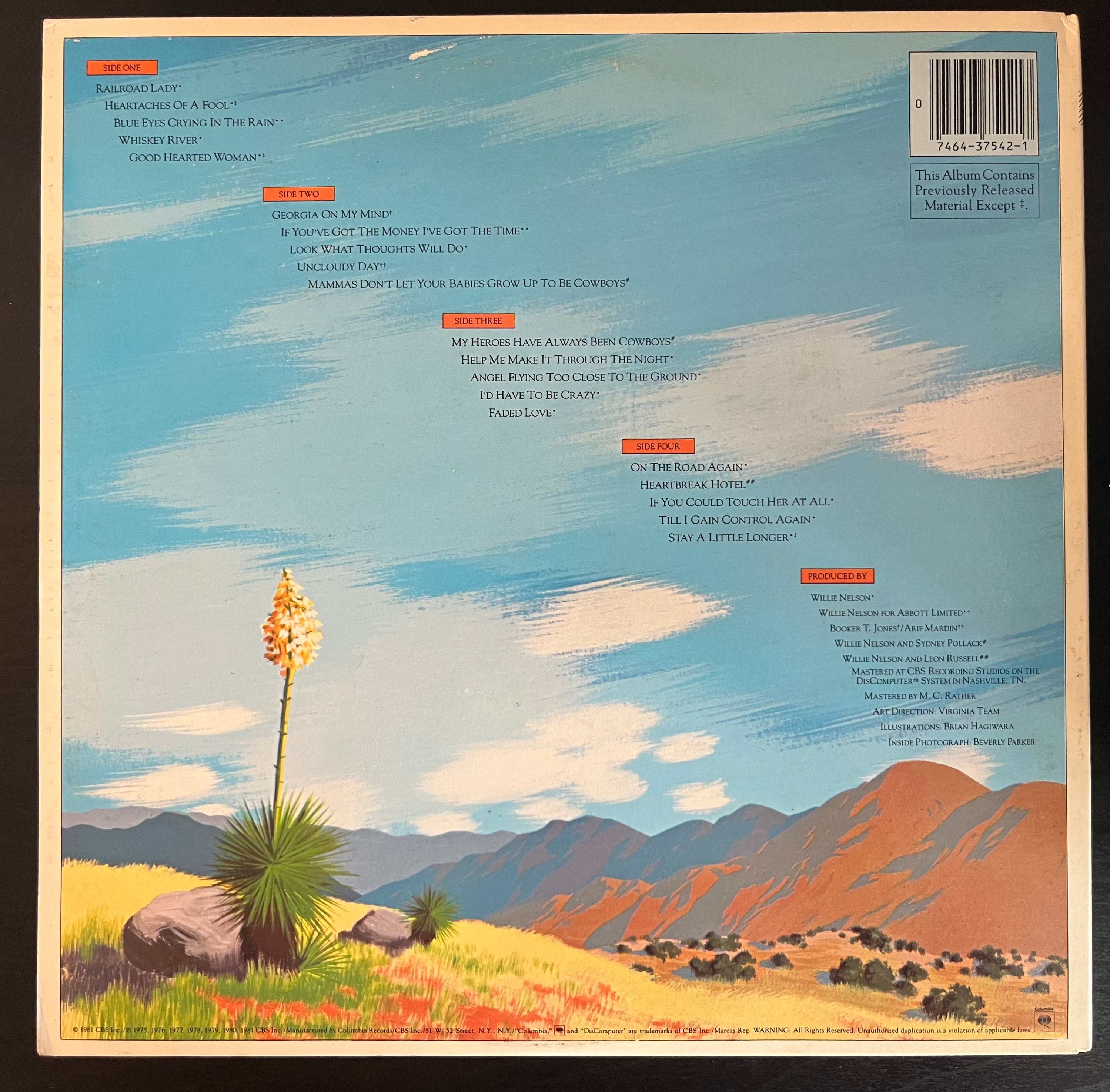 Greatest Hits (& Some That Will Be) (1981) - Willie Nelson KC2 37542