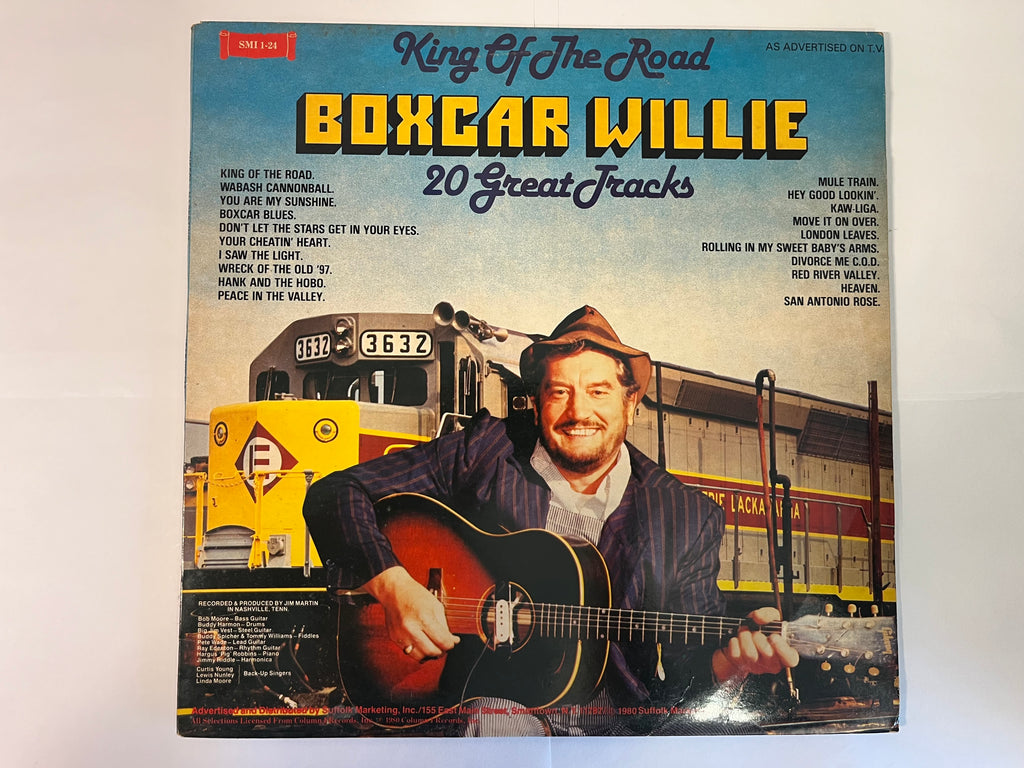 King Of The Road 20 Great Tracks (1981) - Boxcar Willie SMI 1-24-G