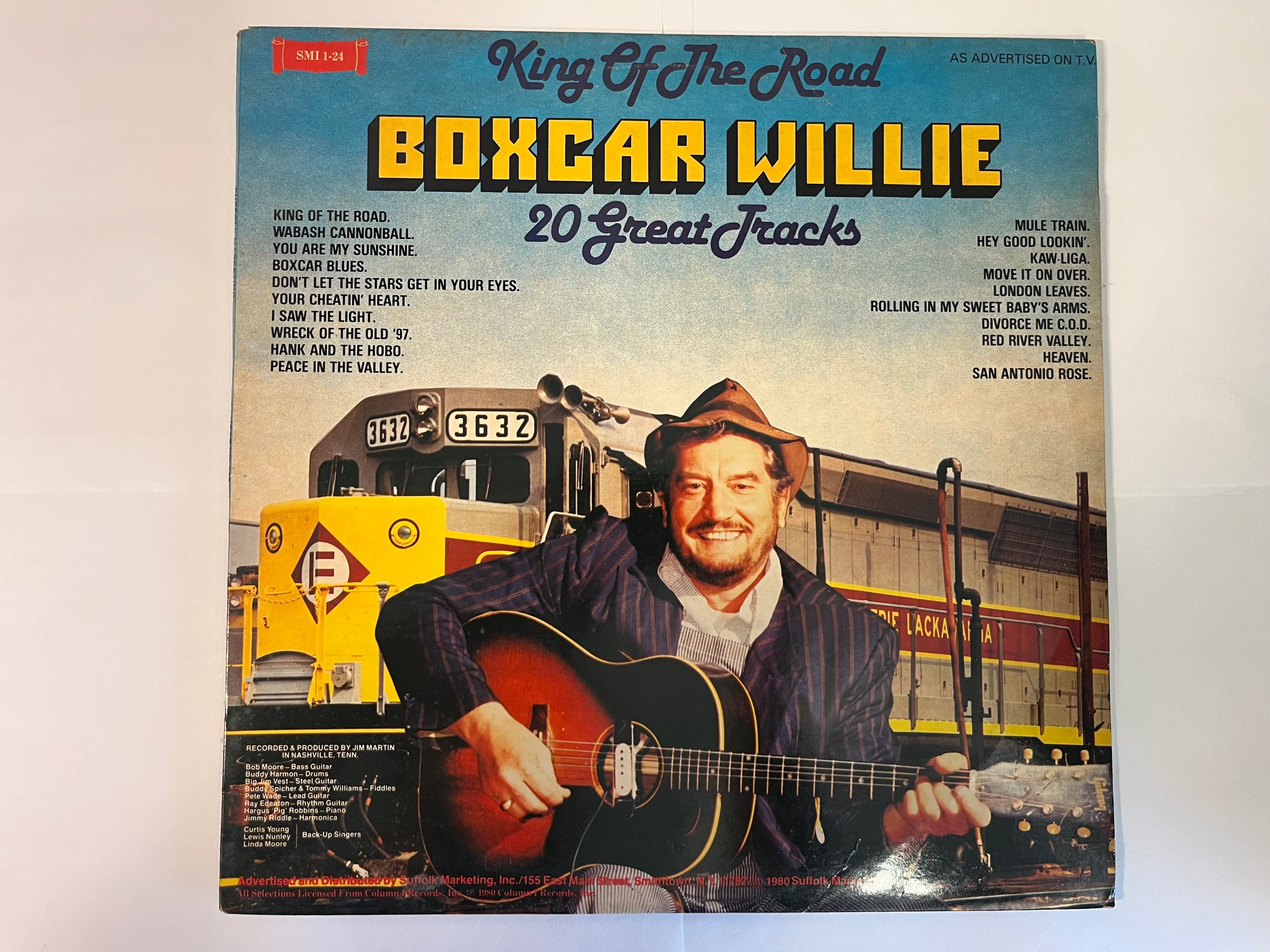 King Of The Road 20 Great Tracks (1981) - Boxcar Willie SMI 1-24-G
