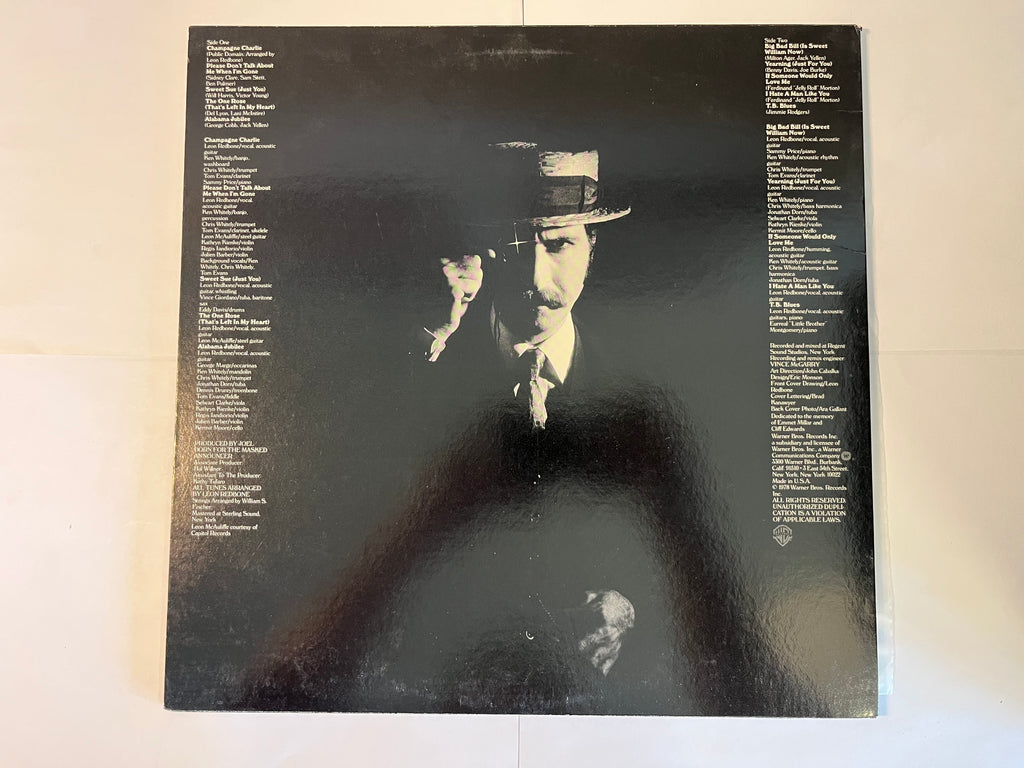 Champagne Charlie (1978) - Leon Redbone BSK 3165