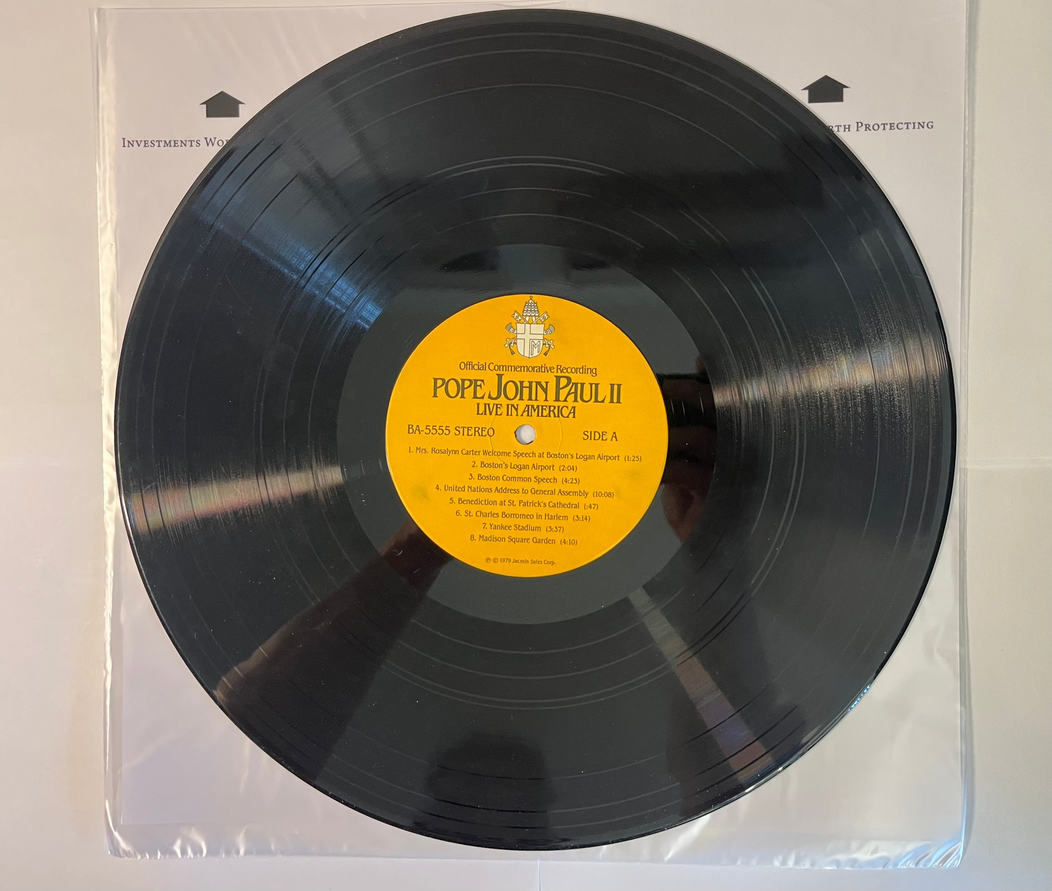 Live In America (1979) - Pope John Paul II BA-5555