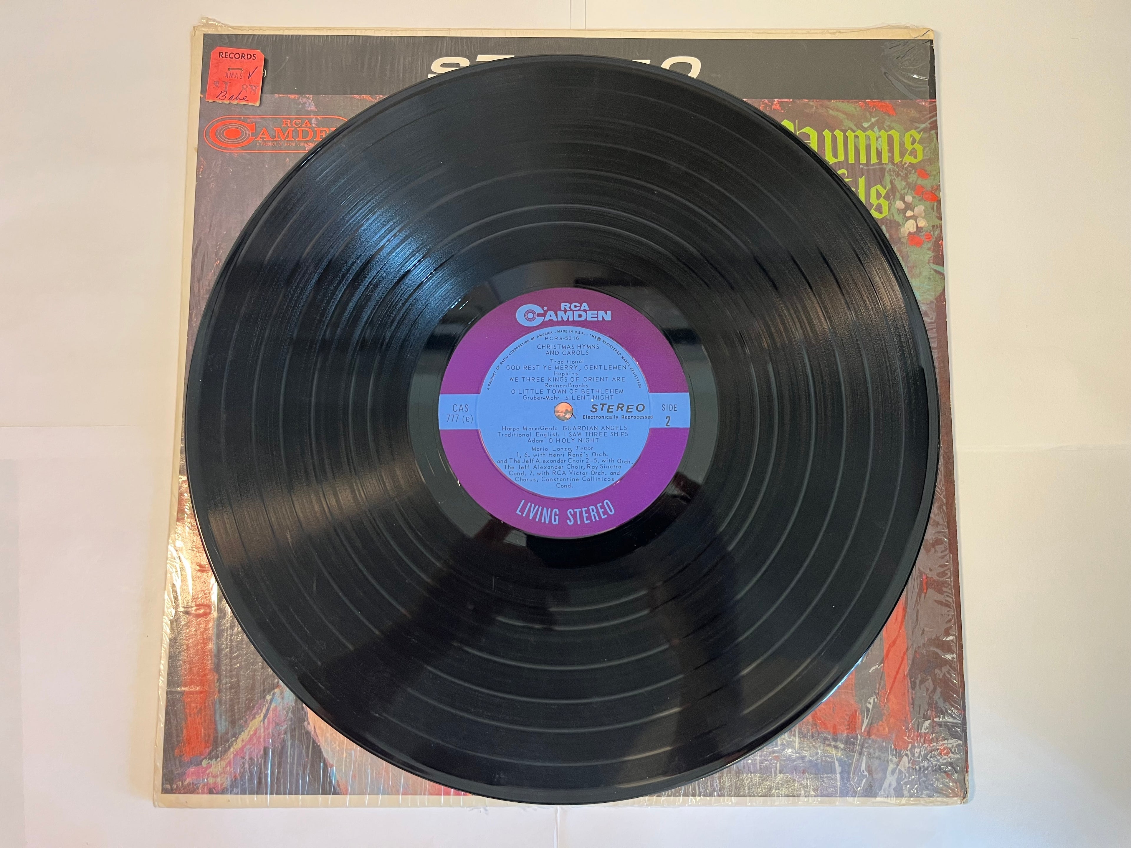 Christmas Hymns And Carols (1963) - Mario Lanza CAS-777(e)