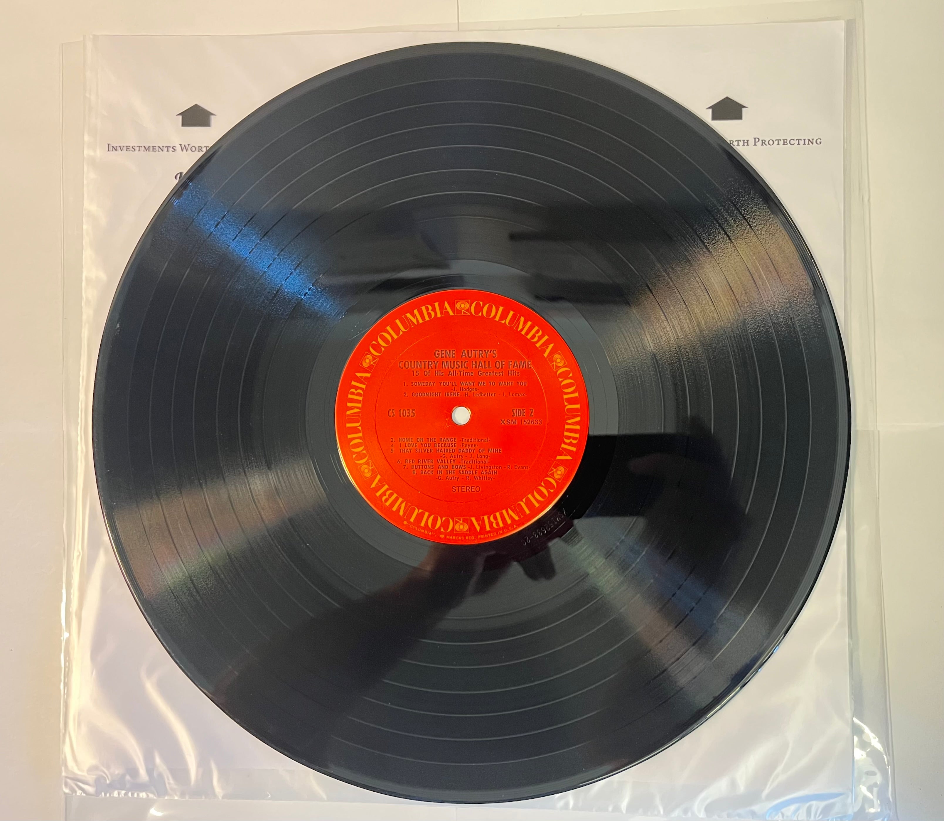Gene Autry's Country Music Hall Of Fame Album (1970) - Gene Autry CS1035