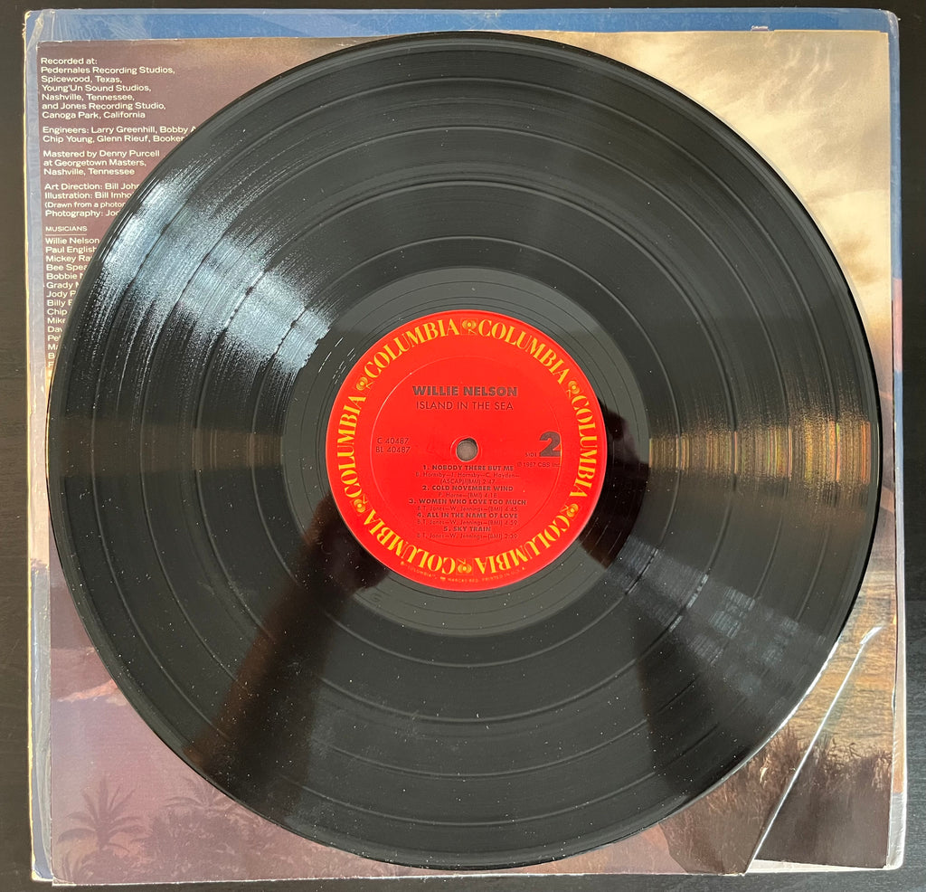 Island In The Sea (1987) - Willie Nelson FC 40487, C 40487