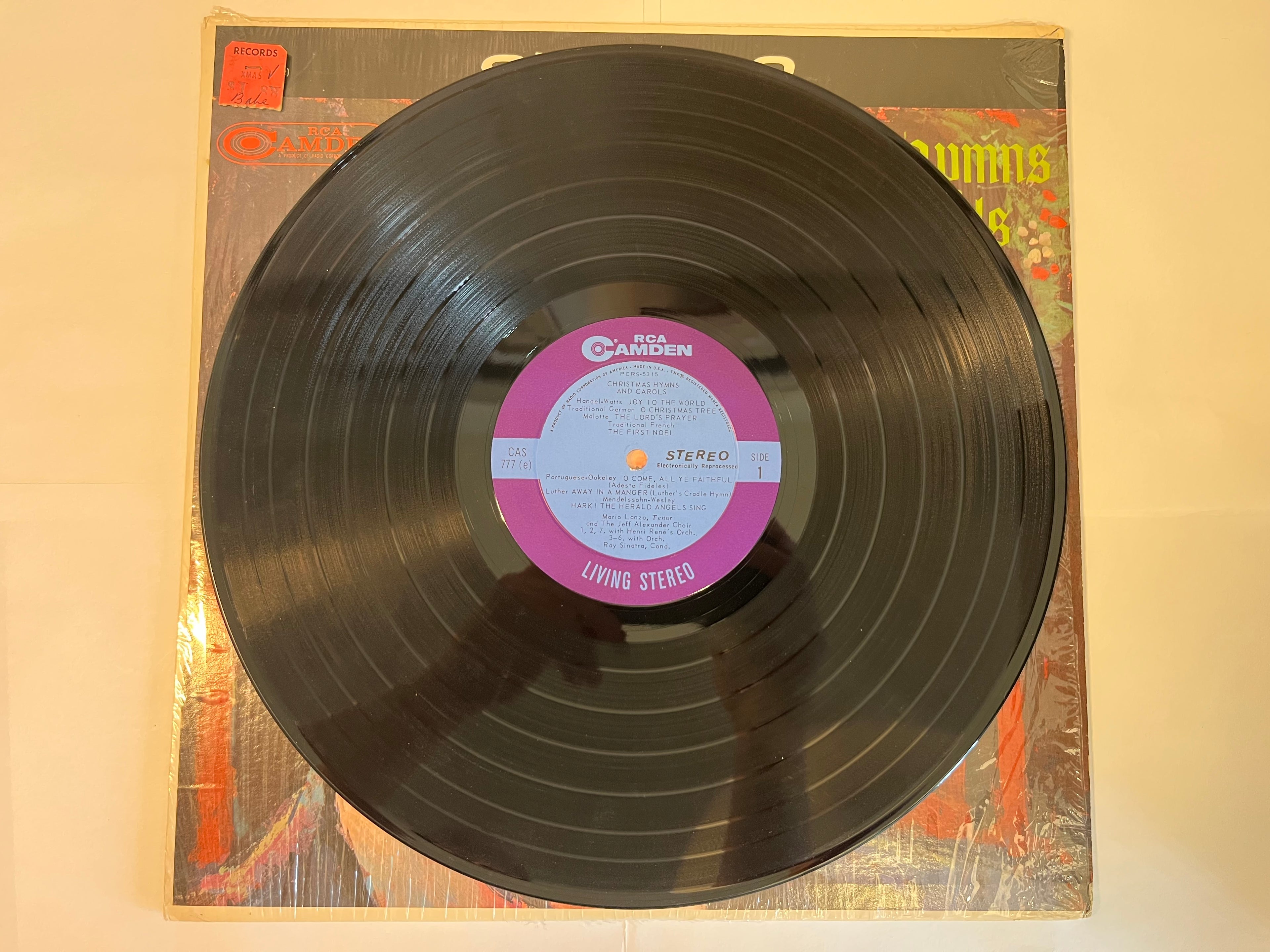 Christmas Hymns And Carols (1963) - Mario Lanza CAS-777(e)