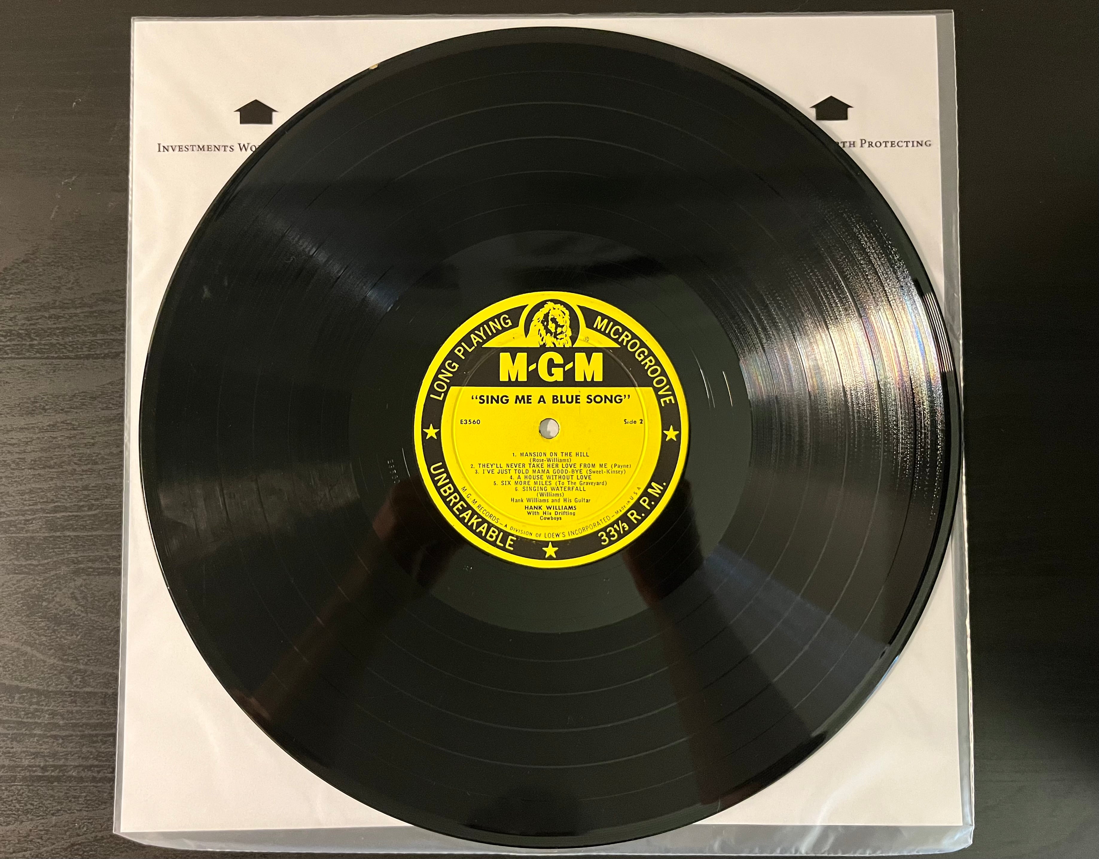 Sing Me A Blue Song (1957) - Hank Williams With His Drifting Cowboys E3560