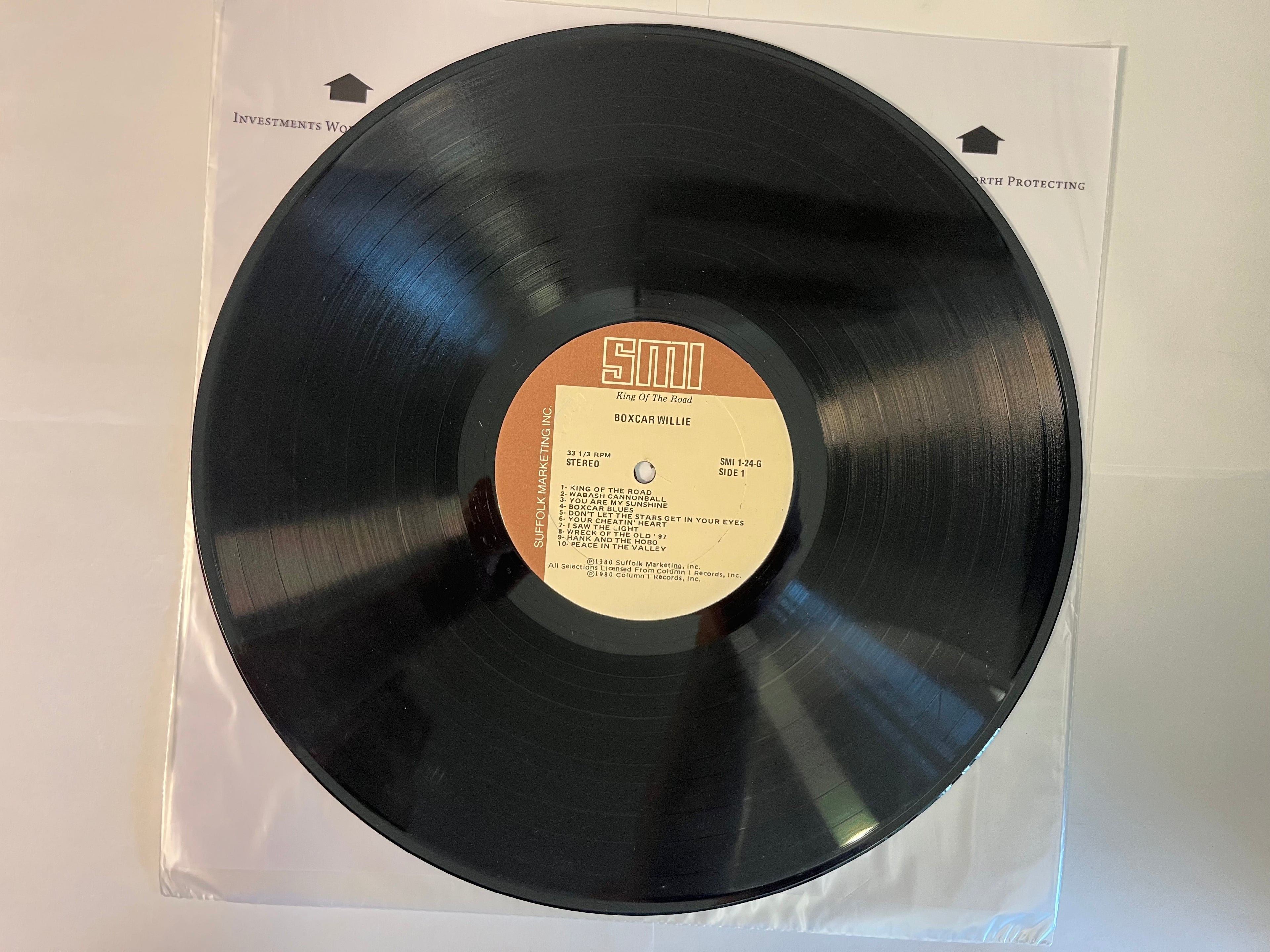 King Of The Road 20 Great Tracks (1981) - Boxcar Willie SMI 1-24-G