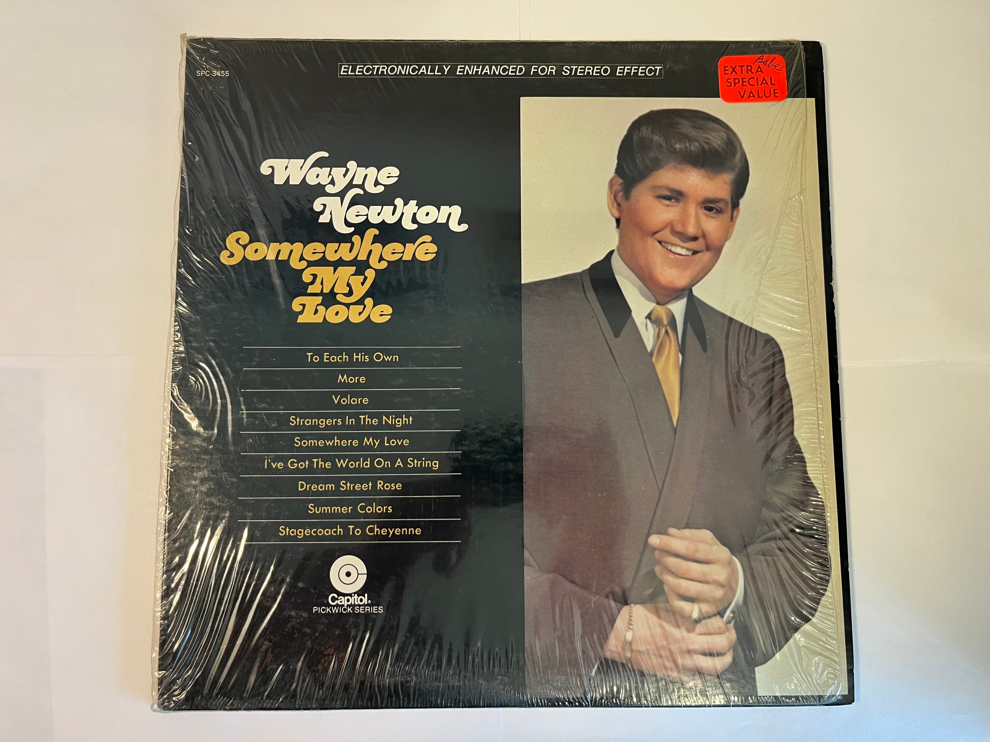 Somewhere My Love - Wayne Newton SPC-3455