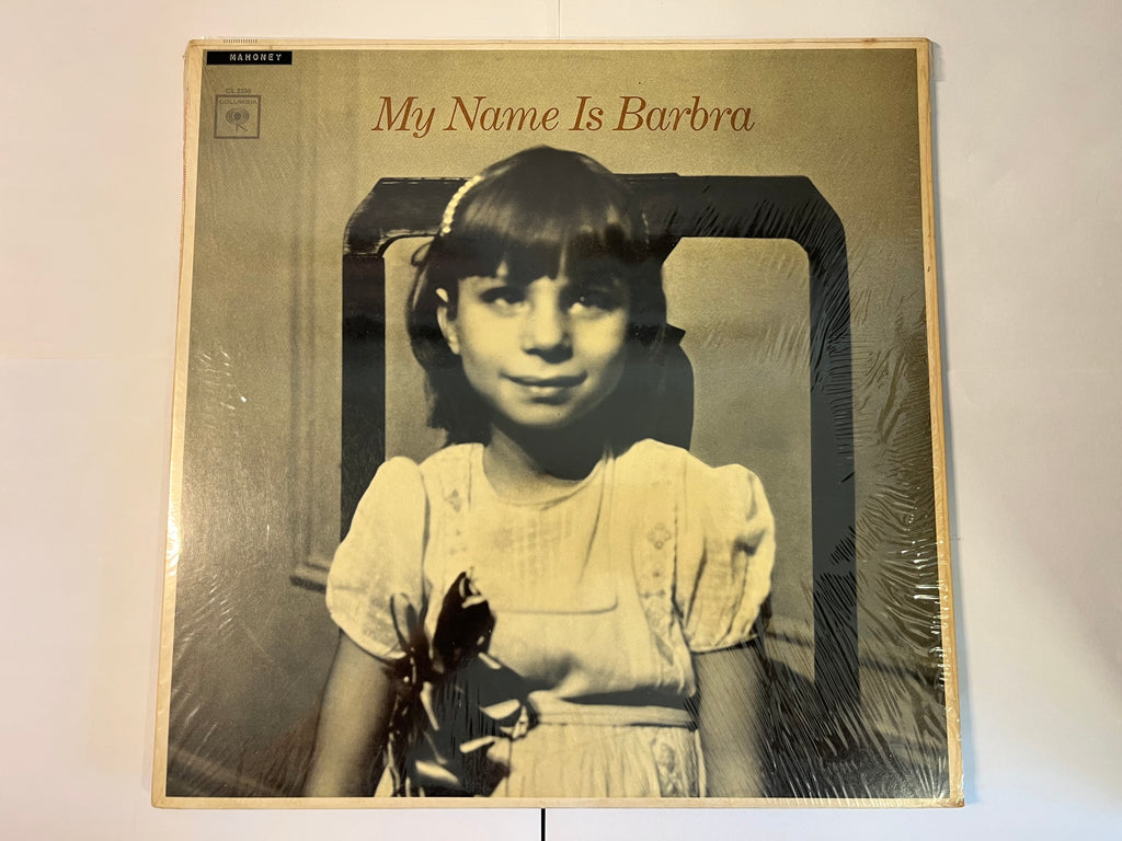 My Name Is Barbra (1965) - Barbra Streisand CL 2336