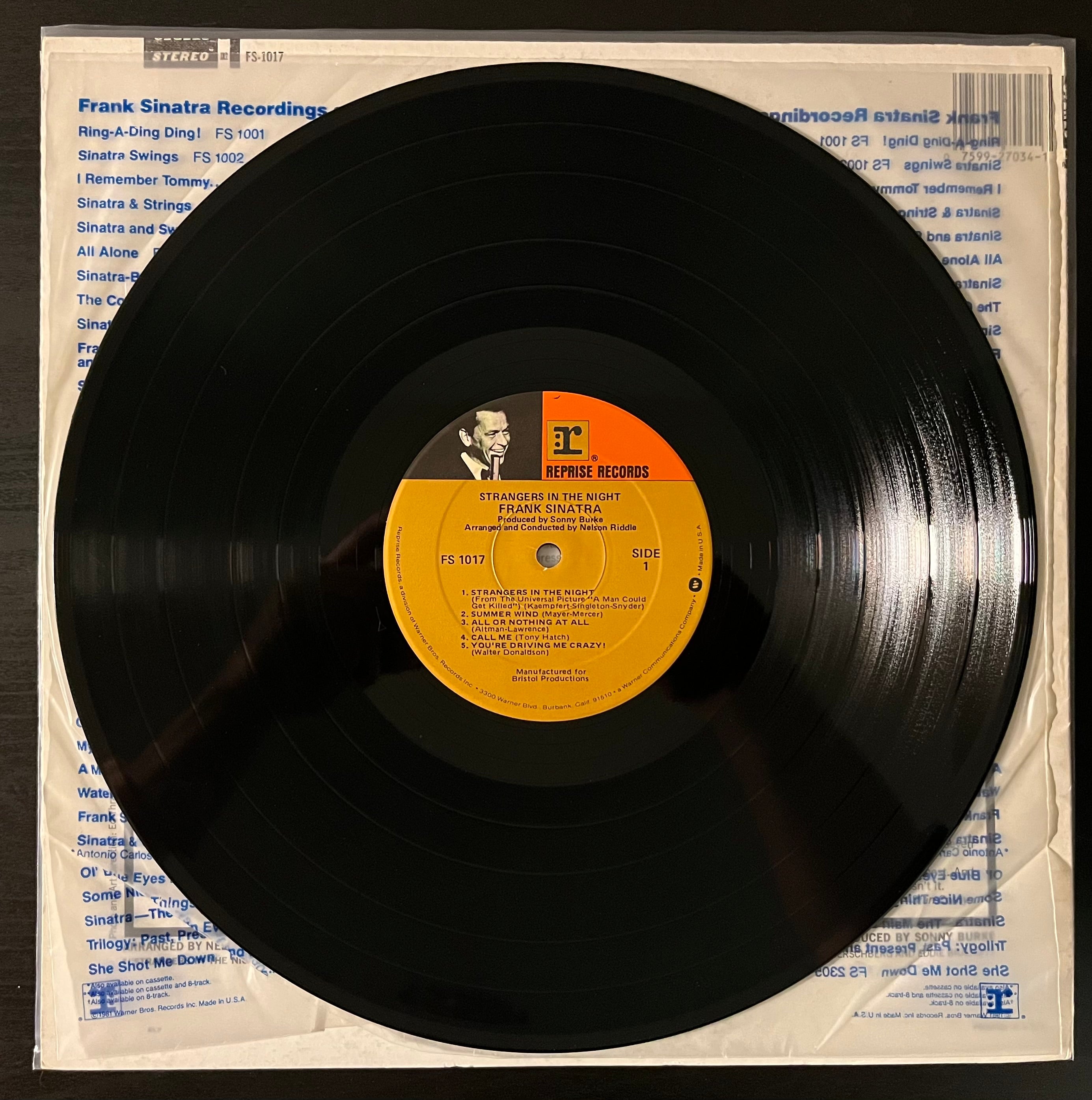 Strangers In The Night (1966) - Frank Sinatra FS 1017, FS-1017