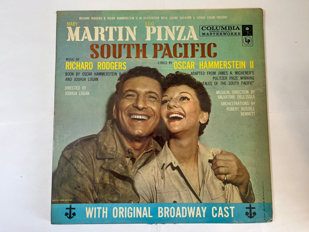 South Pacific (1958) - Mary Martin, Ezio Pinza, Richard Rodgers, Oscar Hammerstein II With Original Broadway Cast OL 4180