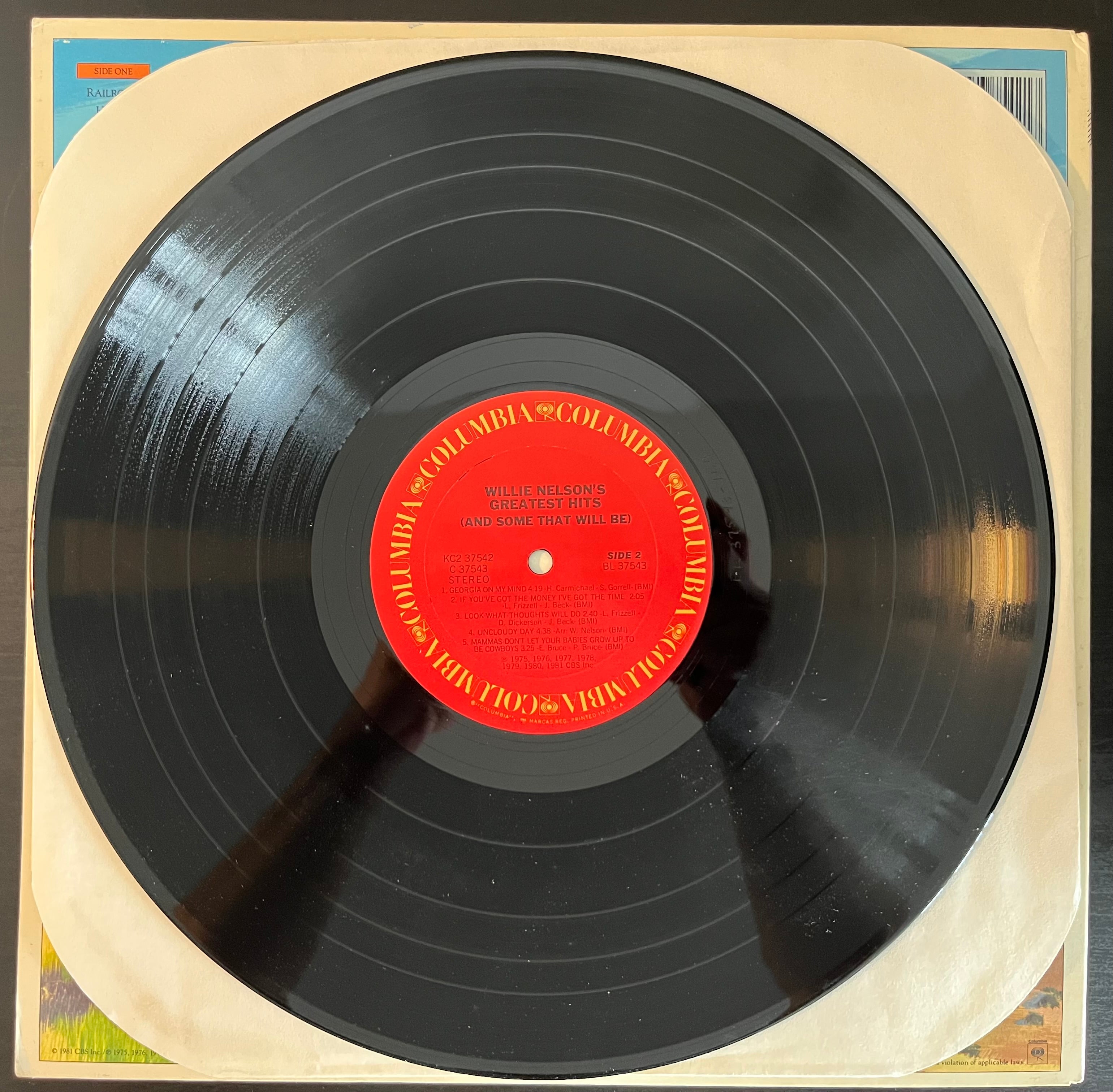 Greatest Hits (& Some That Will Be) (1981) - Willie Nelson KC2 37542