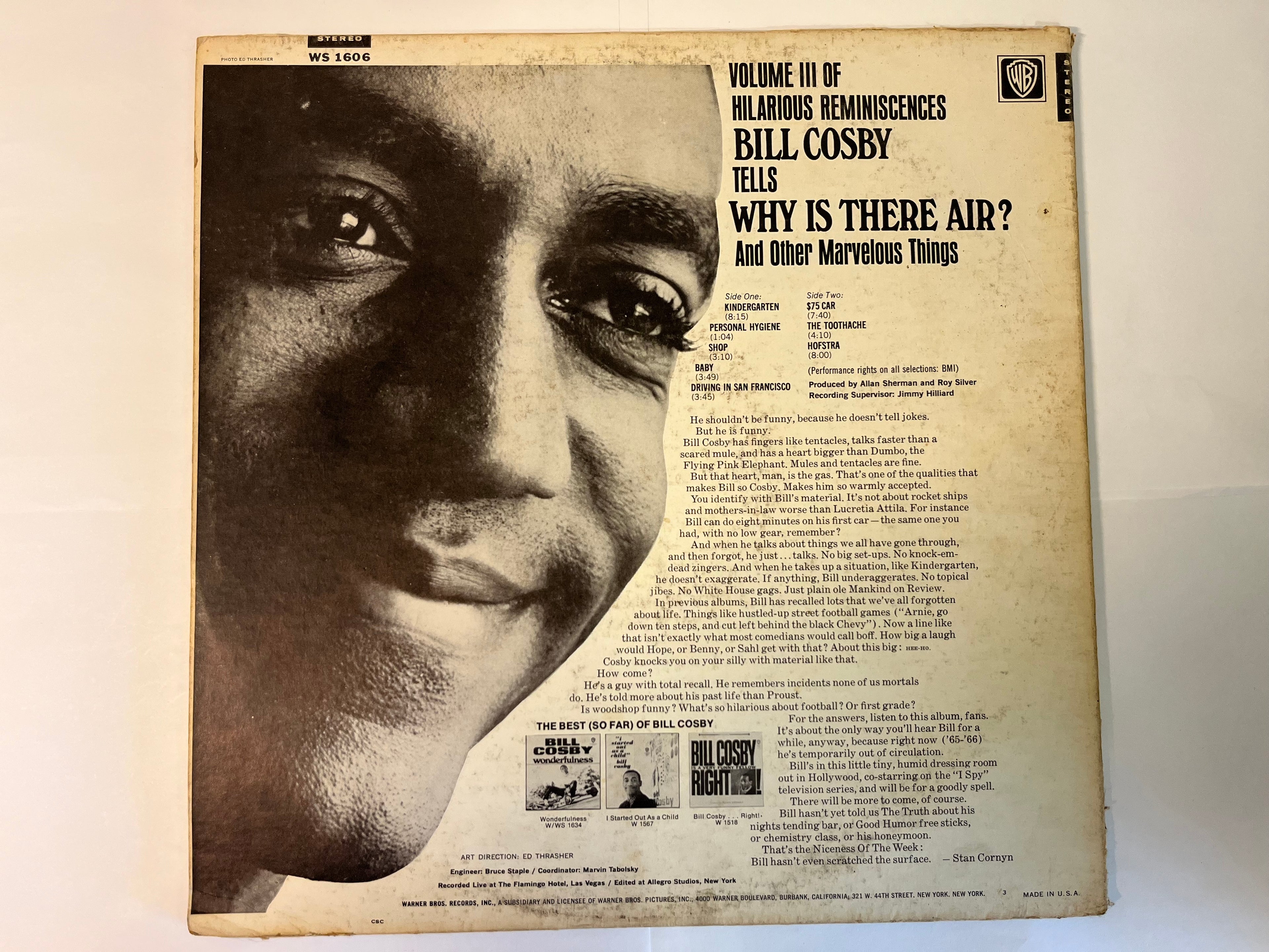 Why Is There Air? (1965) - Bill Cosby WS 1606