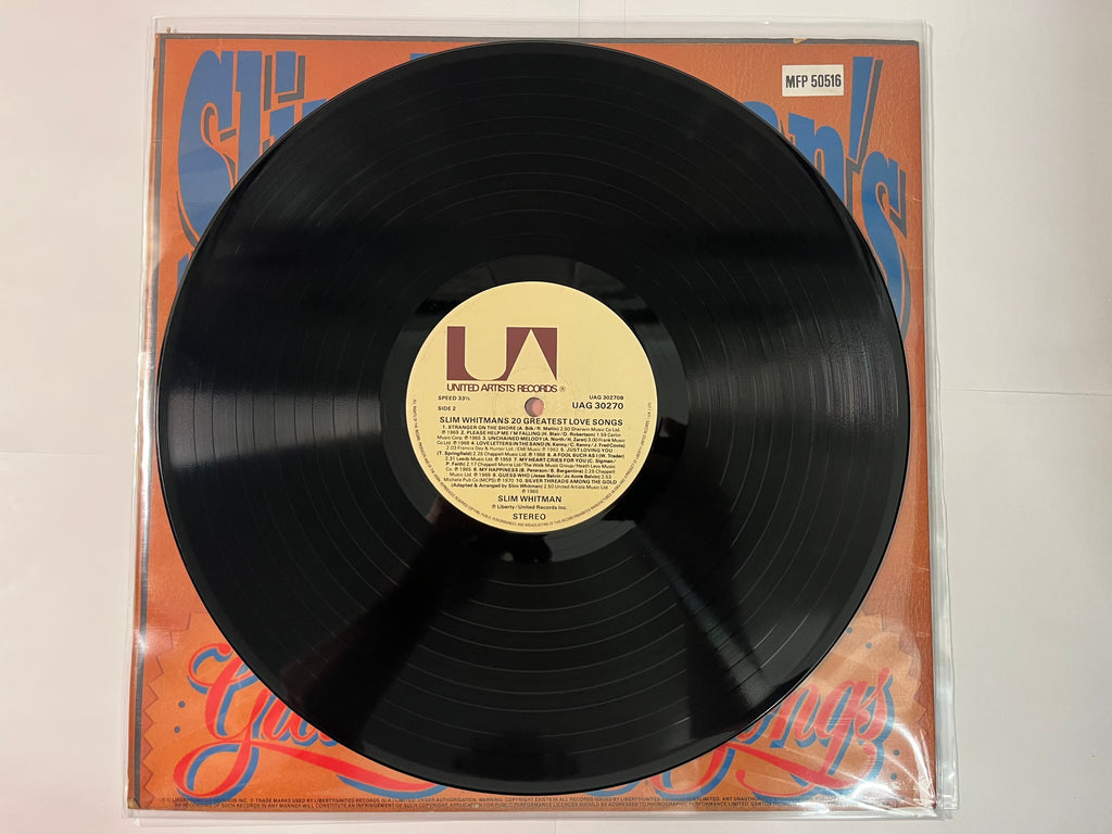 Slim Whitman's 20 Greatest Love Songs (1979) - Slim Whitman UAG 30270