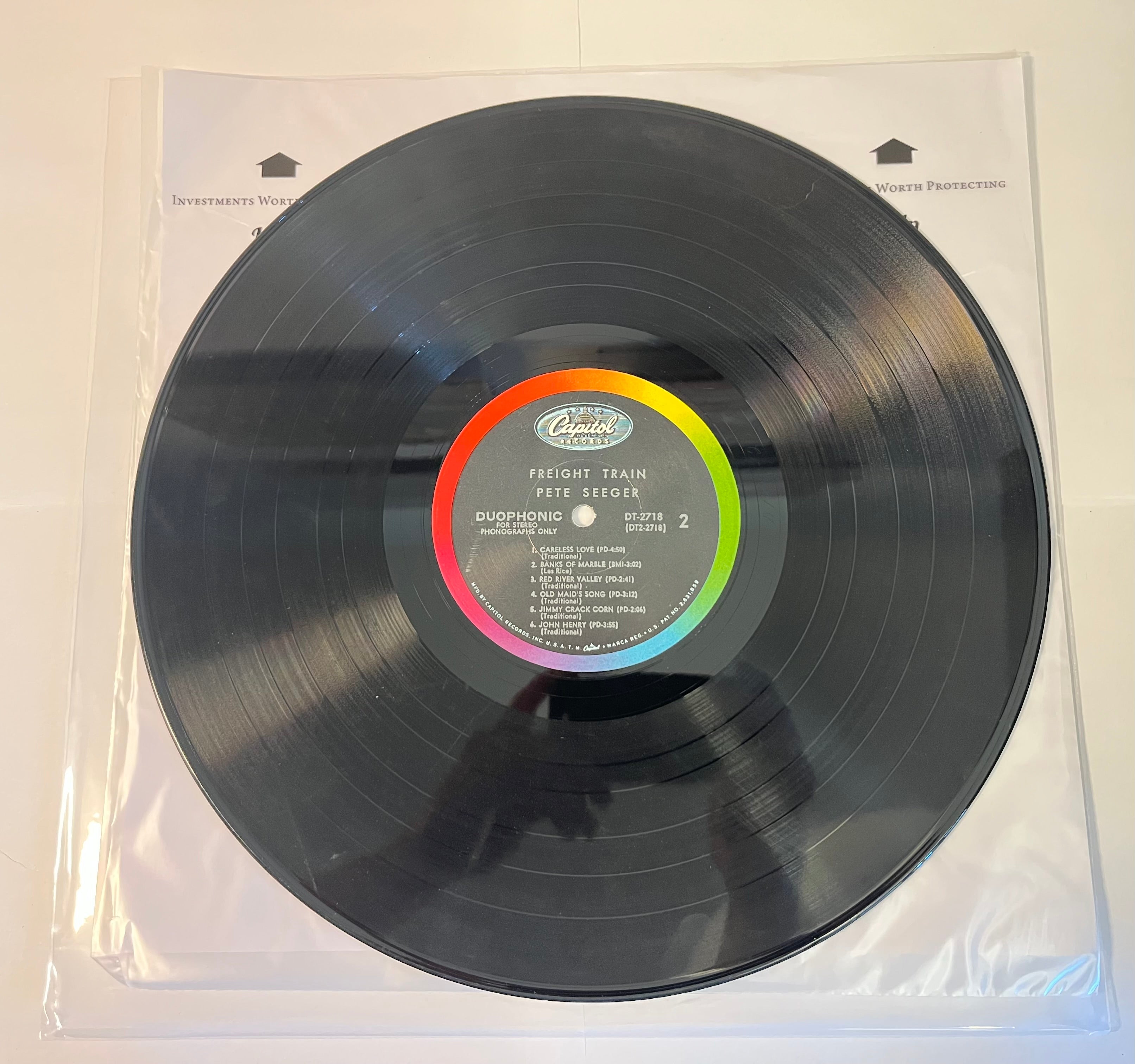 Freight Train - Pete Seeger DT 2718, DT-2718
