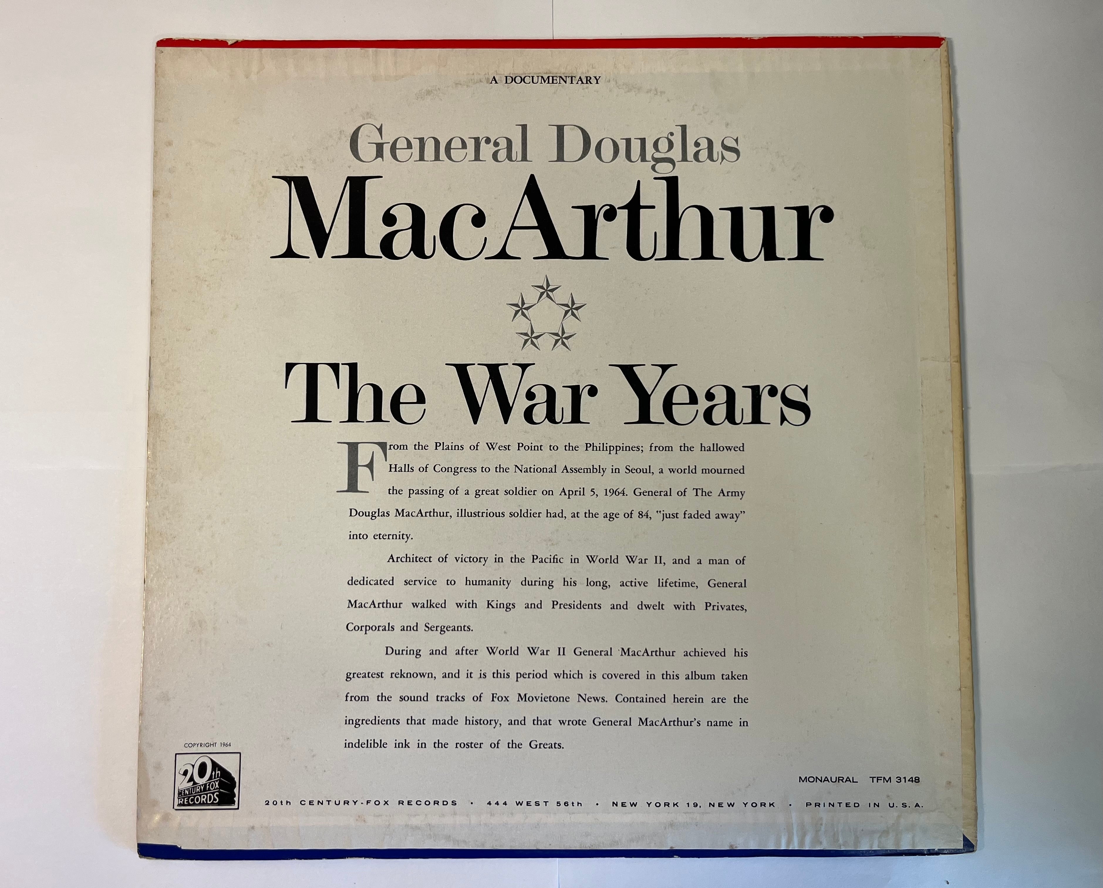 The War Years Documentary (1964) - General Douglas MacArthur TFM 3148