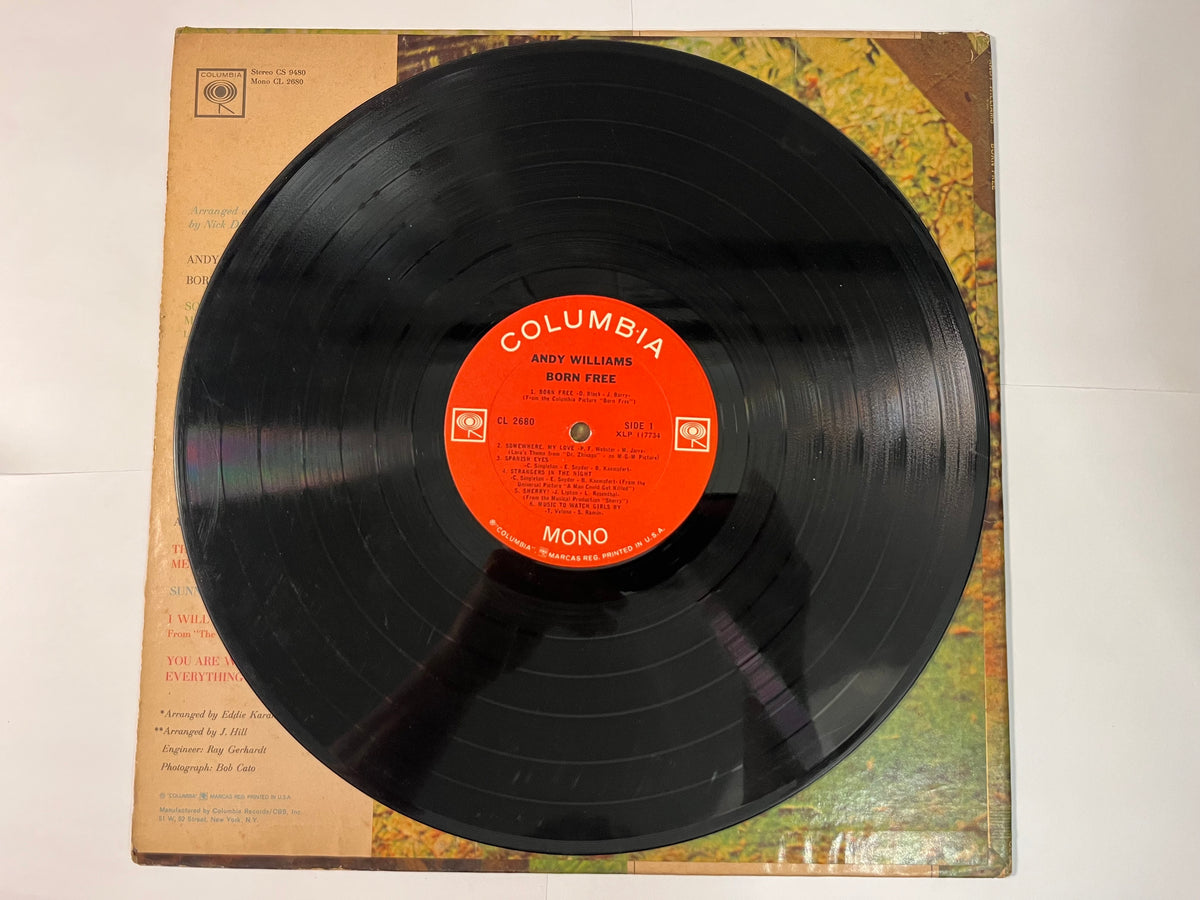 Born Free (1967) - Andy Williams CL 2680