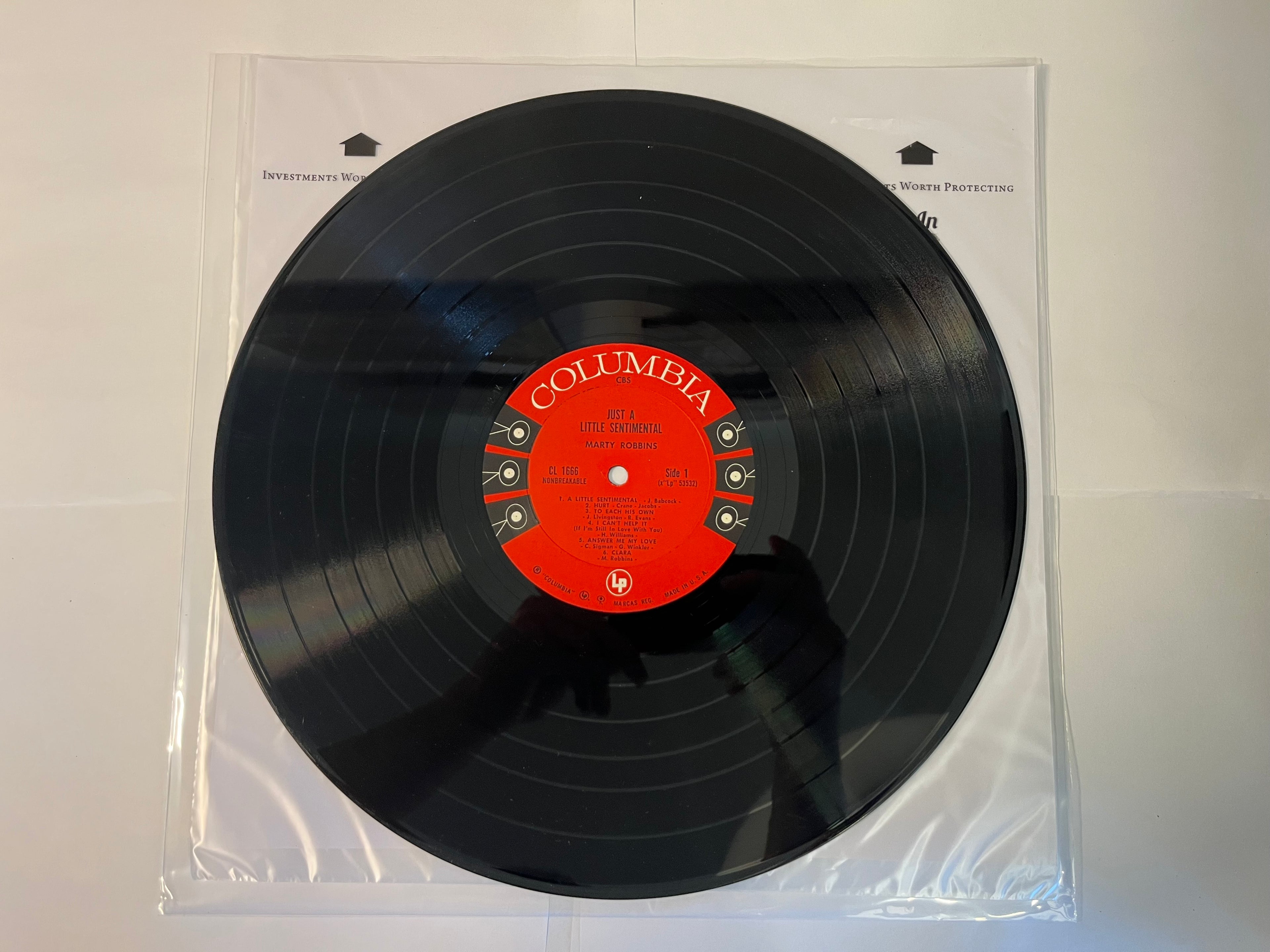 Just A Little Sentimental (1961) - Marty Robbins CL 1666