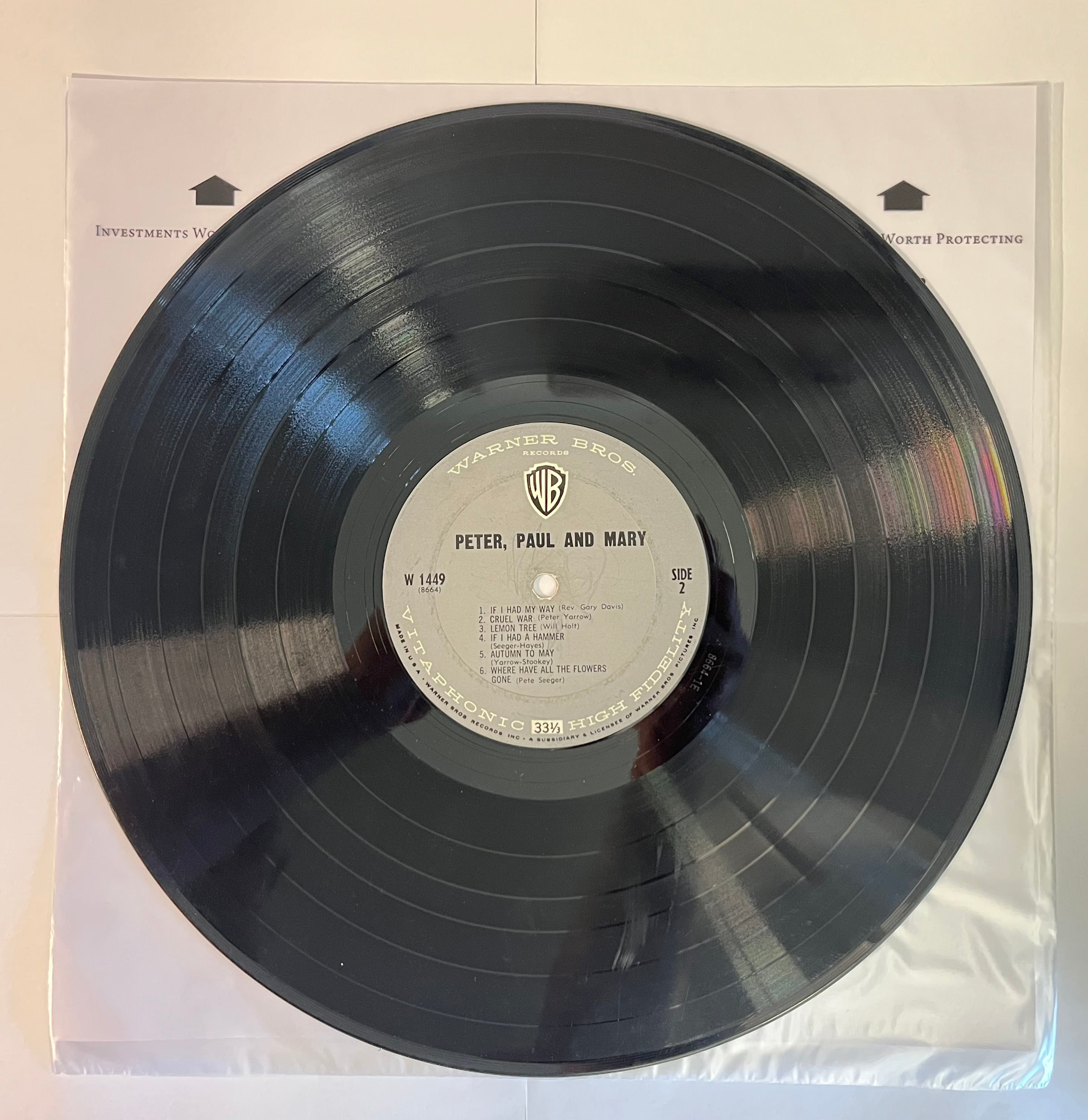 Peter, Paul And Mary (1962) - Peter, Paul And Mary W 1449