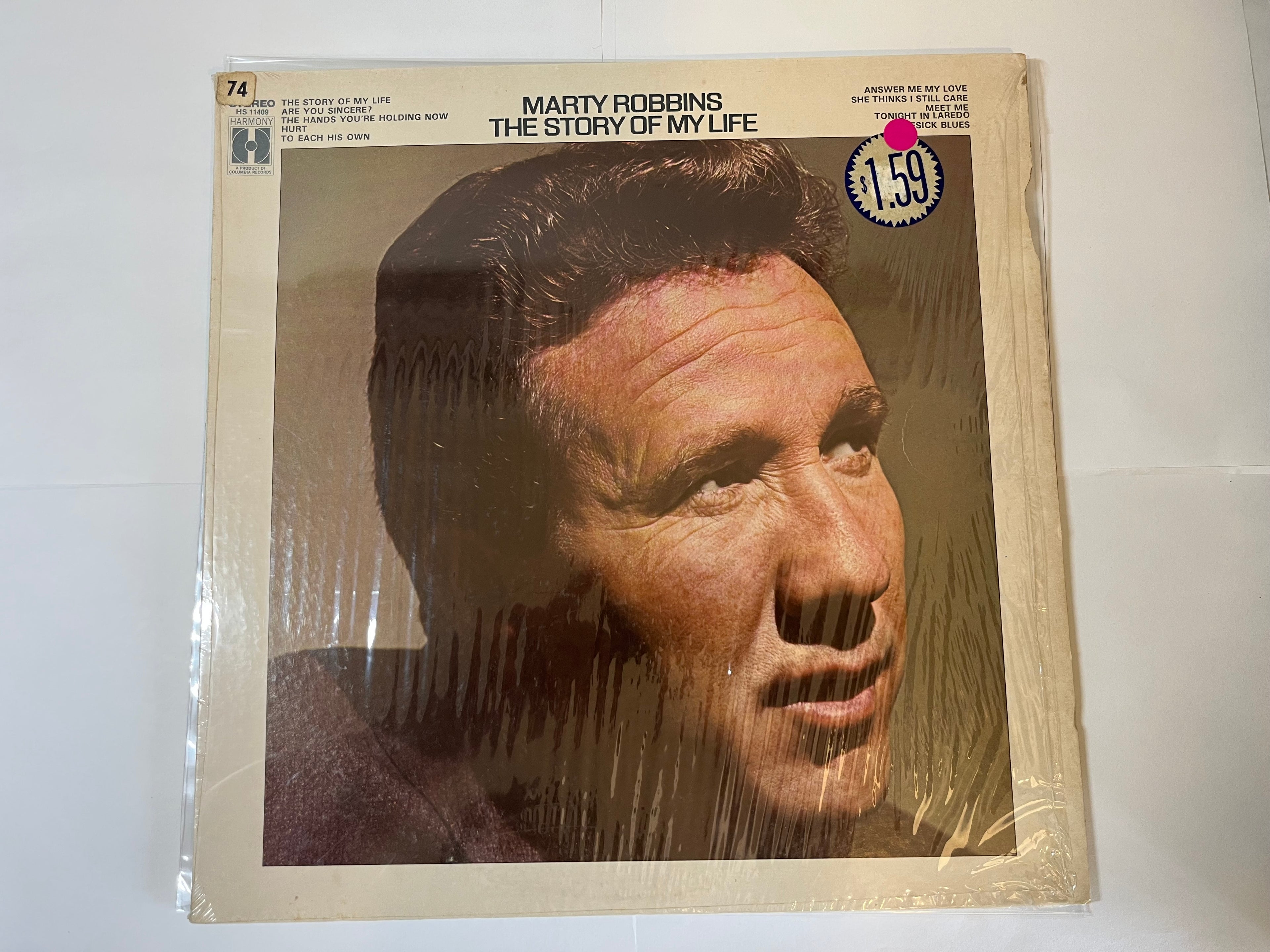 The Story Of My Life (1970) - Marty Robbins HS 11409