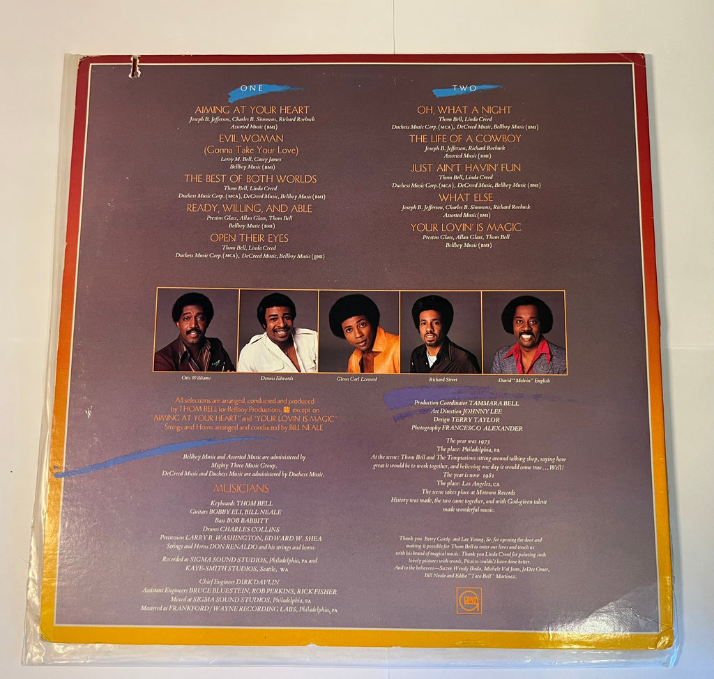 The Temptations (1981) - The Temptations G8-1006M1