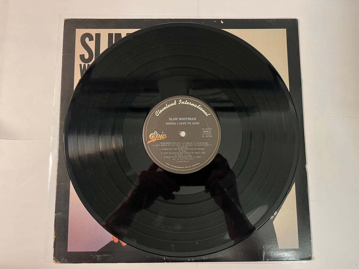 Songs I Love To Sing (1980) - Slim Whitman JE 36768