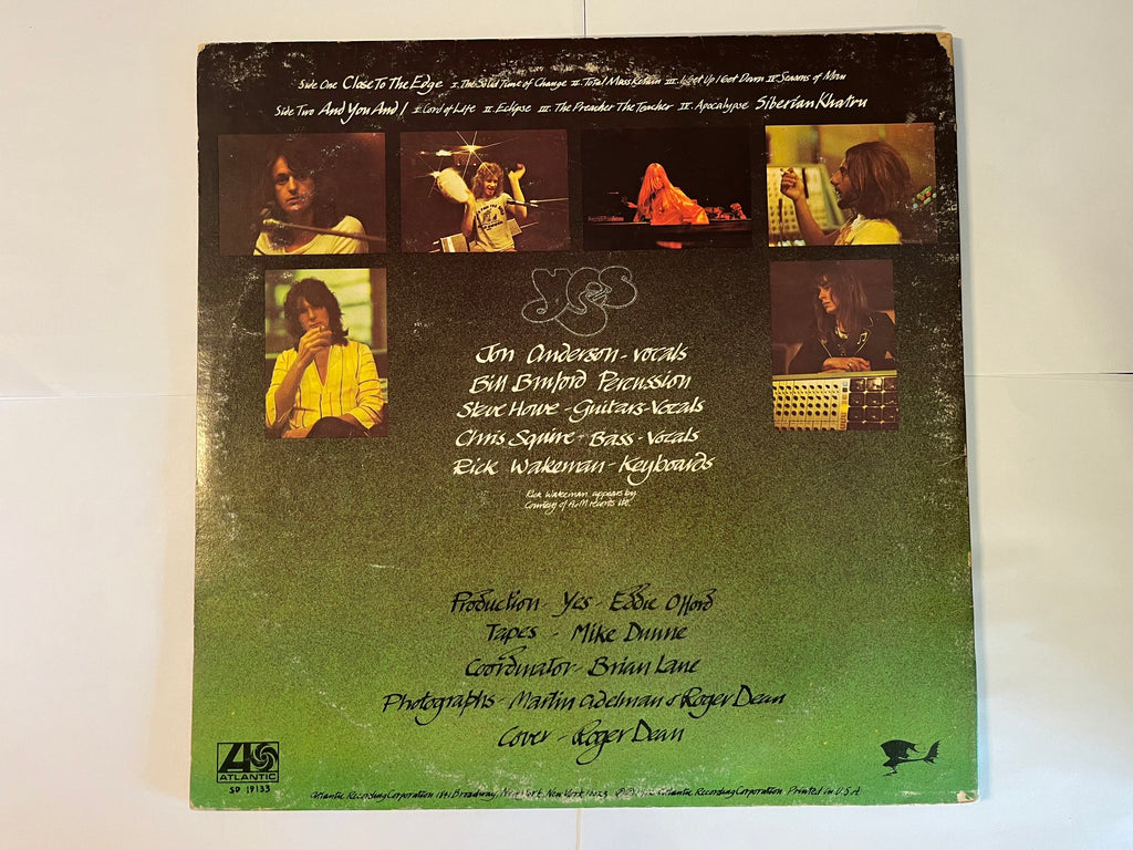 Close To The Edge (1977) - Yes SD 19133