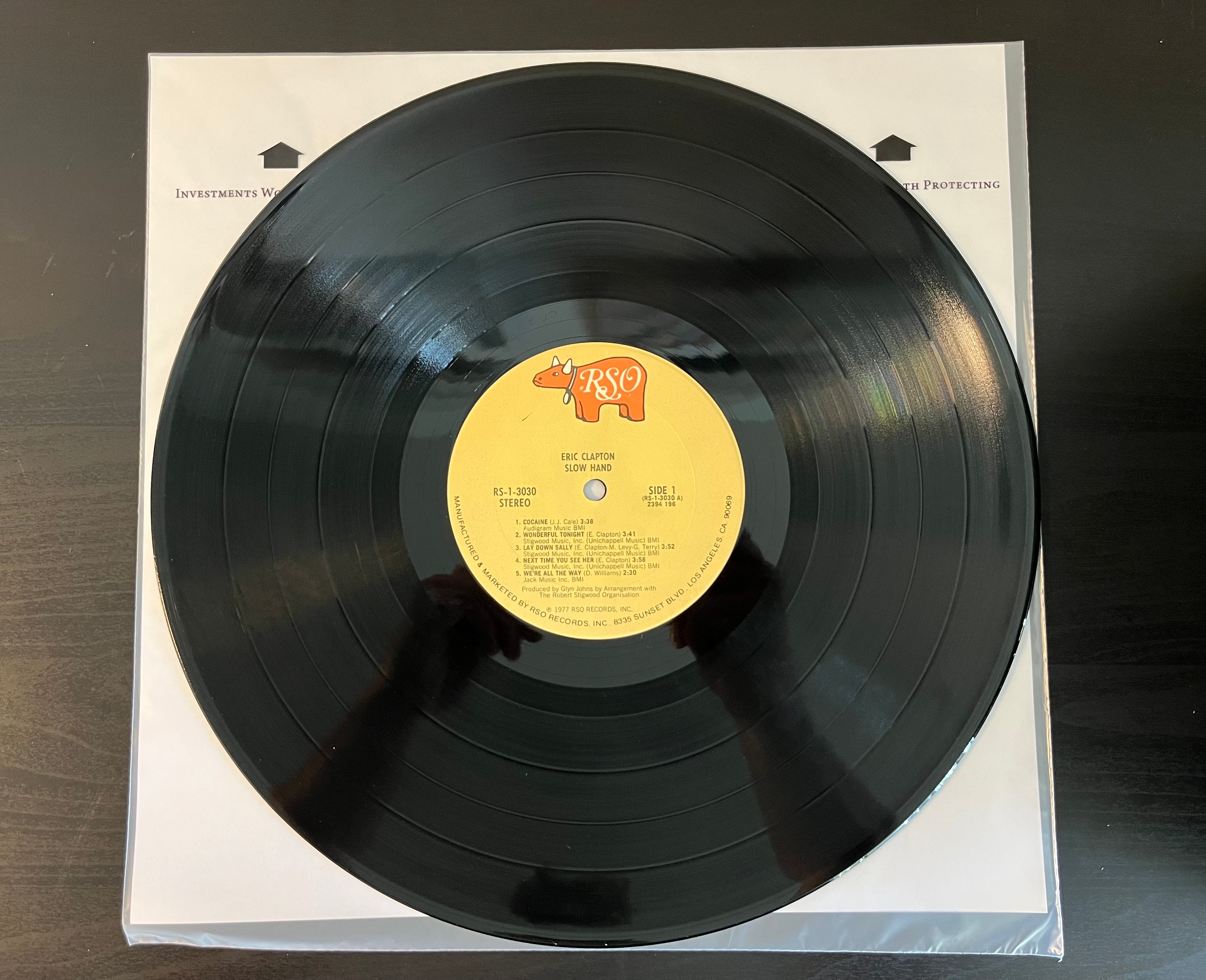 Slowhand (1977) - Eric Clapton RS-1-3030