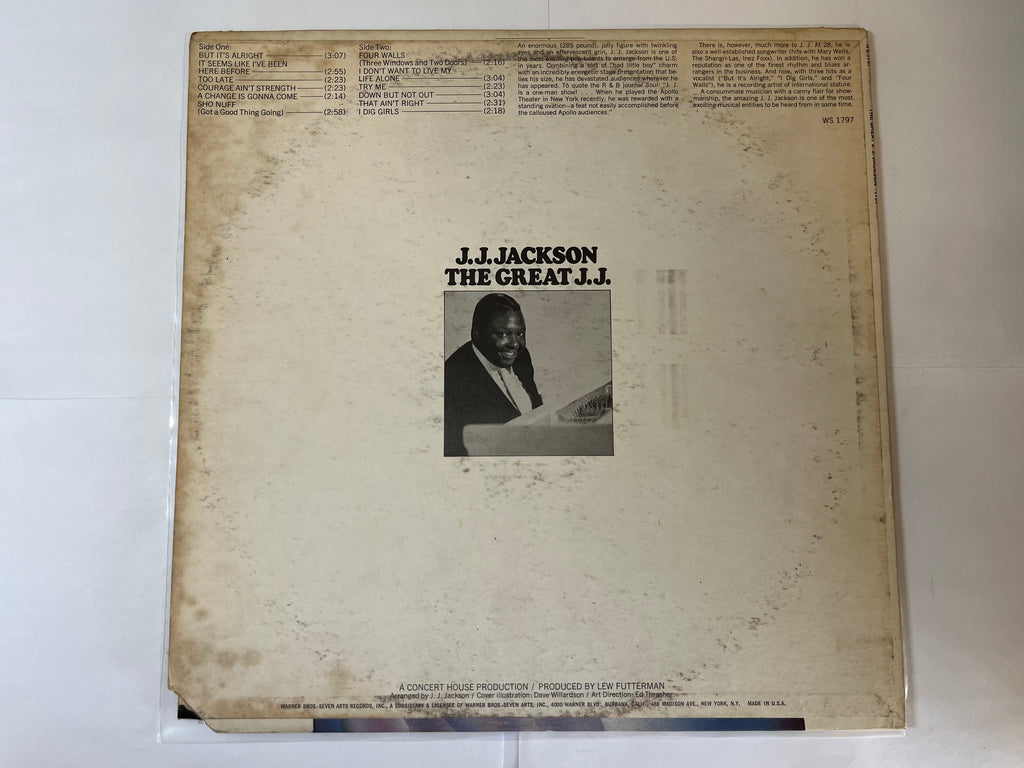 The Great J.J. Jackson (1969) - J.J. Jackson WS 1797