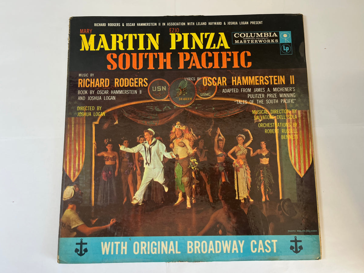 South Pacific (1958) - Mary Martin, Ezio Pinza, Richard Rodgers, Oscar Hammerstein II With Original Broadway Cast OL 4180