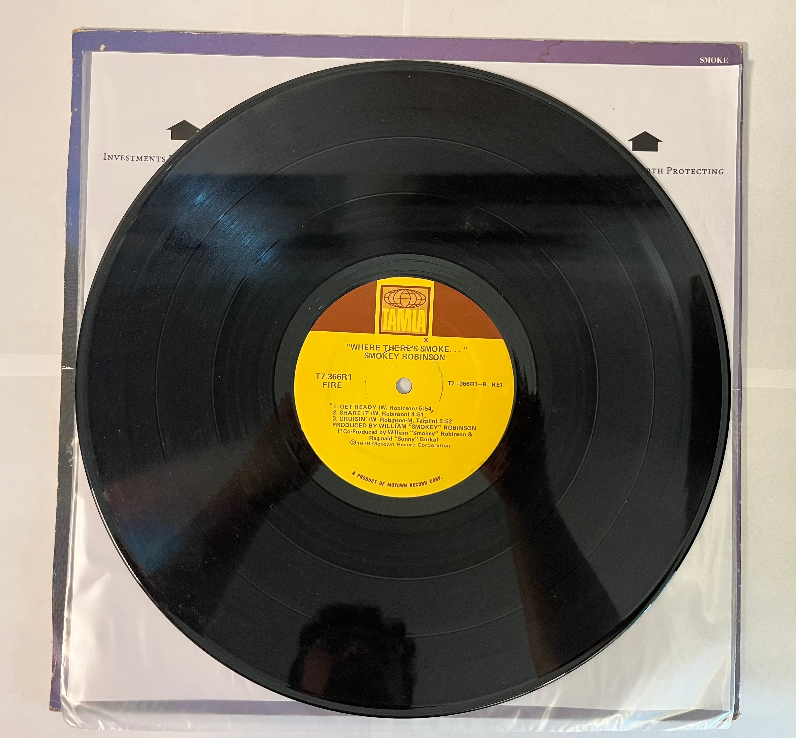 Where There's Smoke... (1979) - Smokey Robinson T7-366R1