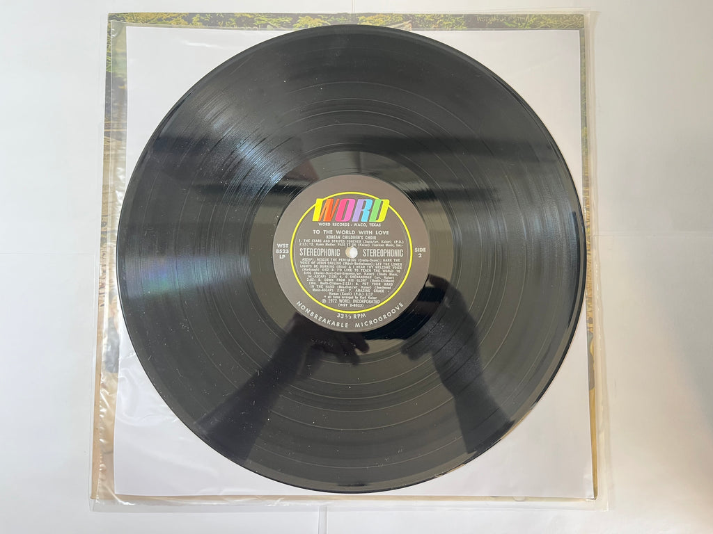 To The World With Love (1972) - The Korean Children's Choir WST-8523-LP