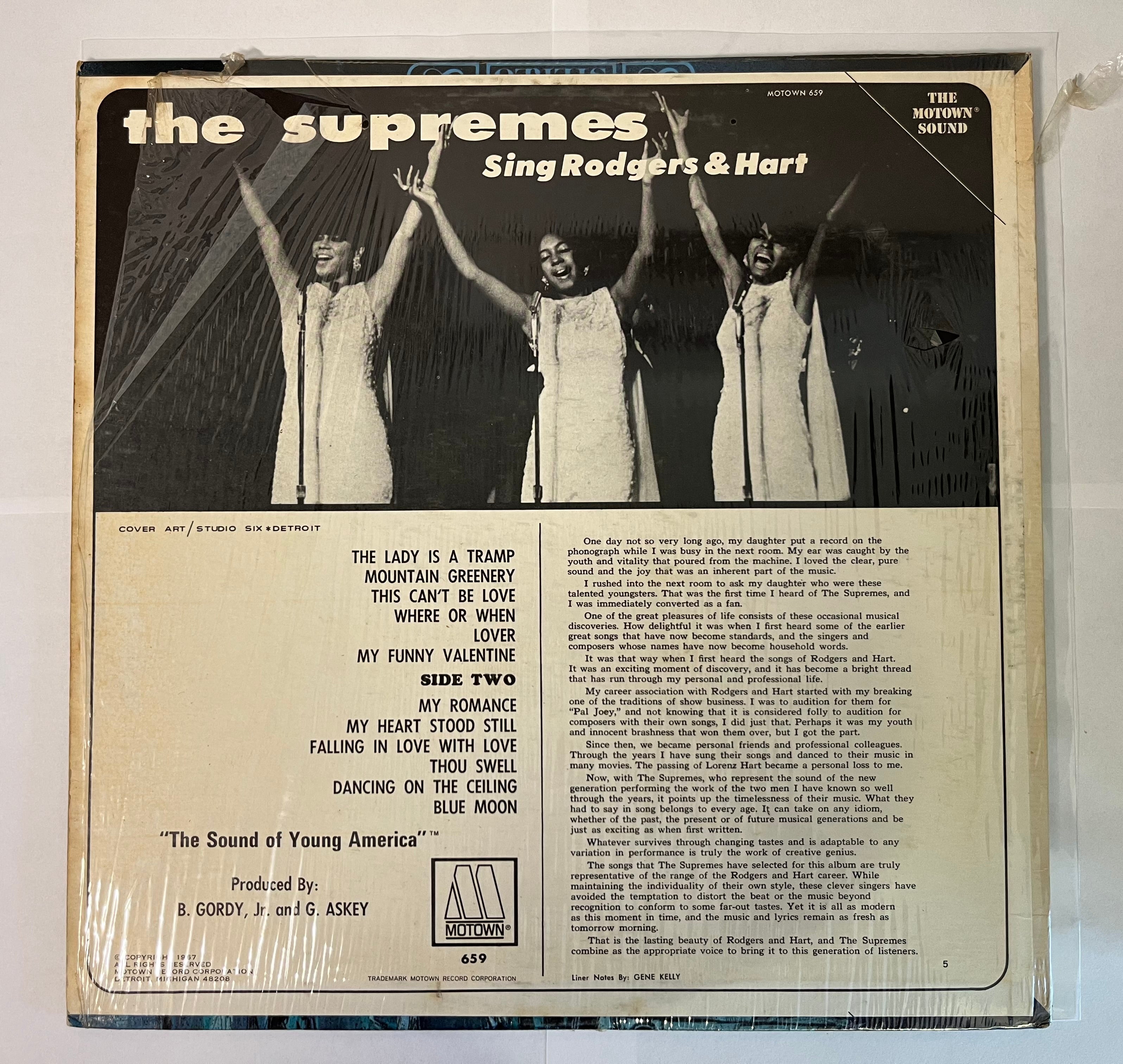 The Supremes Sing Rodgers & Hart (1967) - The Supremes MM659