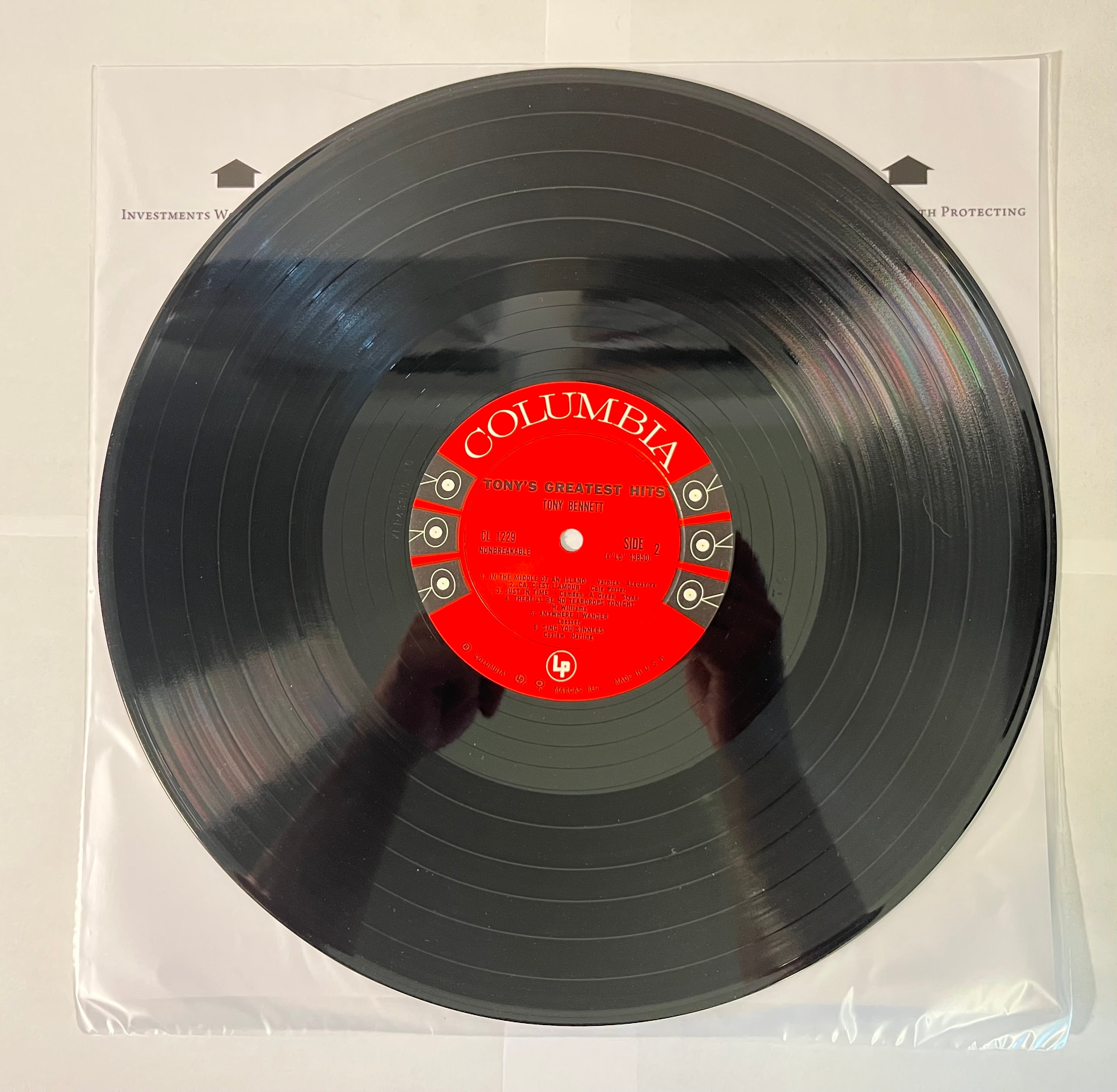 Tony's Greatest Hits (1958) - Tony Bennett CL 1229