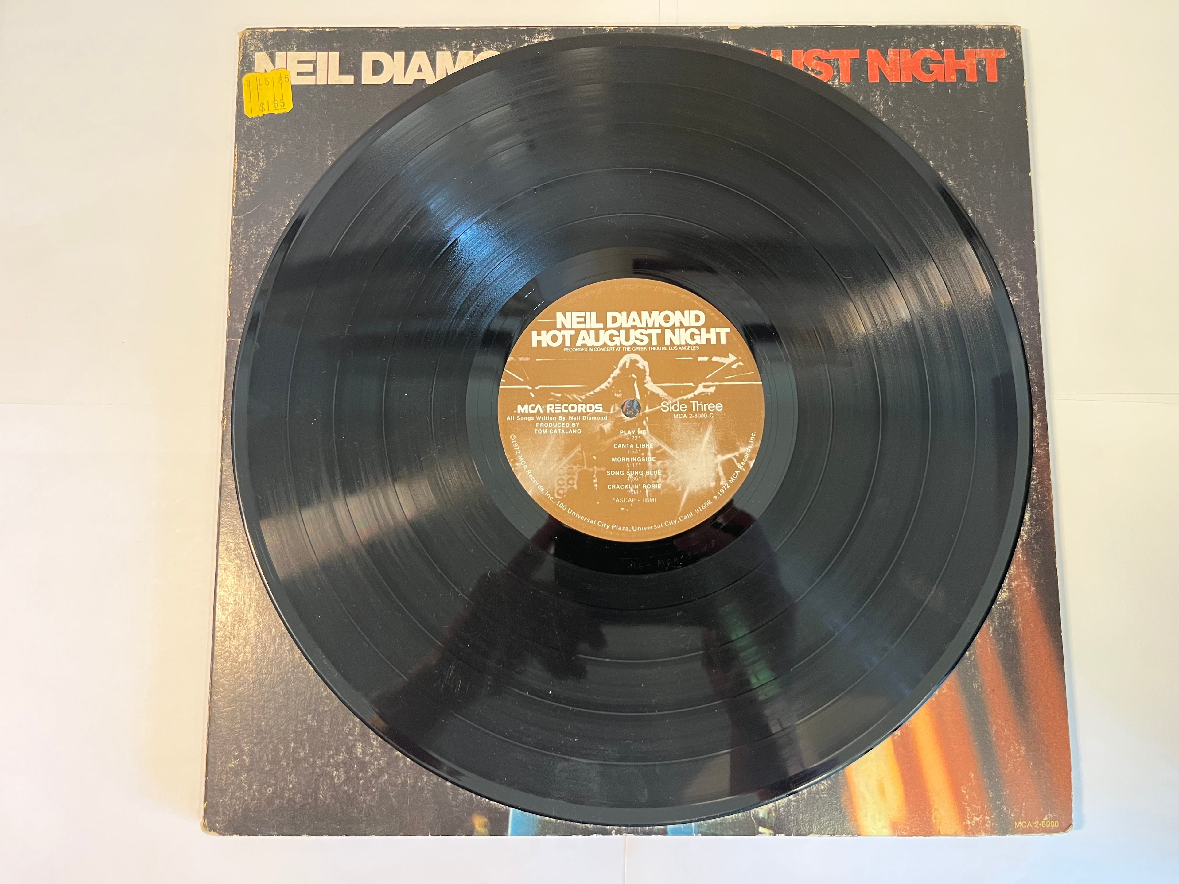 Hot August Night (1973) - Neil Diamond MCA 2-8000