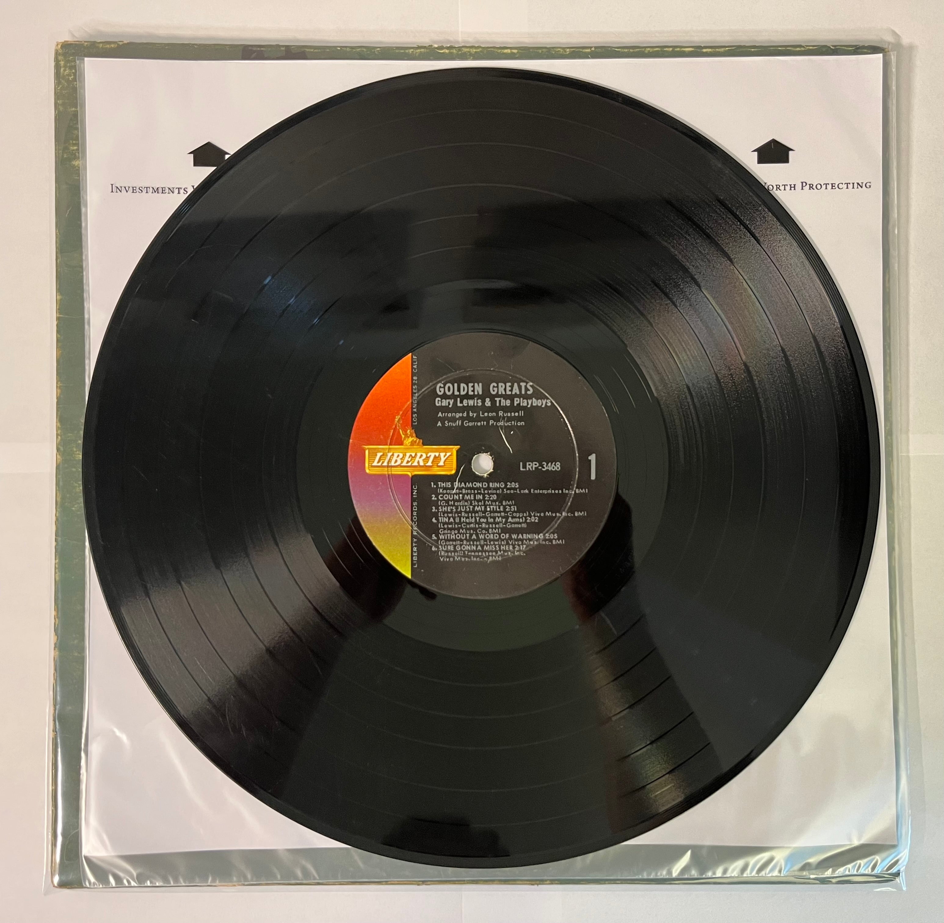 Golden Greats (1966) - Gary Lewis & The Playboys LRP-3468